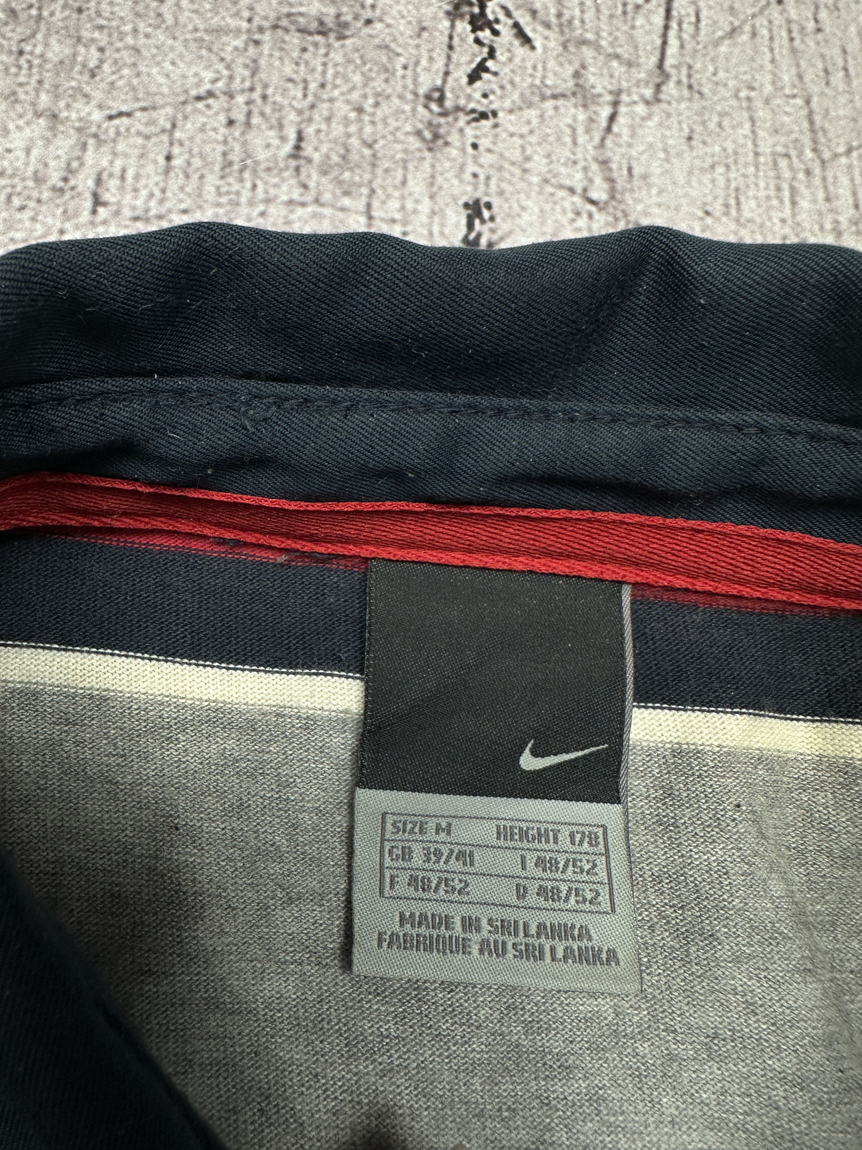 Nike Nike Rugby Vintage Mens Striped Polo Shirt Size US M / EU 48-50 / 2 - 5 Thumbnail