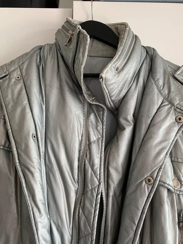 Dolce & Gabbana Dolce & Gabbana Silver Winter Jacket Size US XL / EU 56 / 4 - 3 Thumbnail