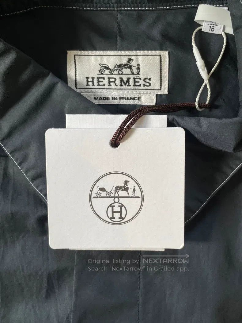Hermes Hermes size 41 Collared single-breasted long-sleeve shirt, Size US L / EU 52-54 / 3 - 6 Thumbnail