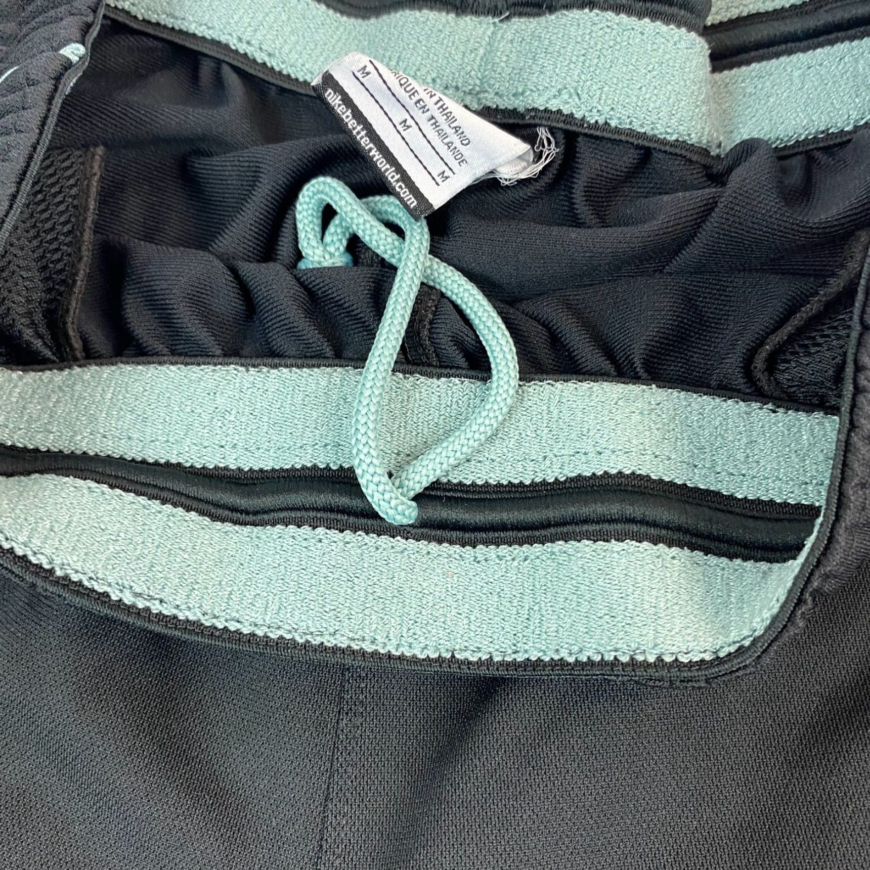 Nike Nike Lebron James Board Shorts Swim Trunks Mens Athletic Logo Drawstring Medium Blue Size US 31 - 7 Thumbnail