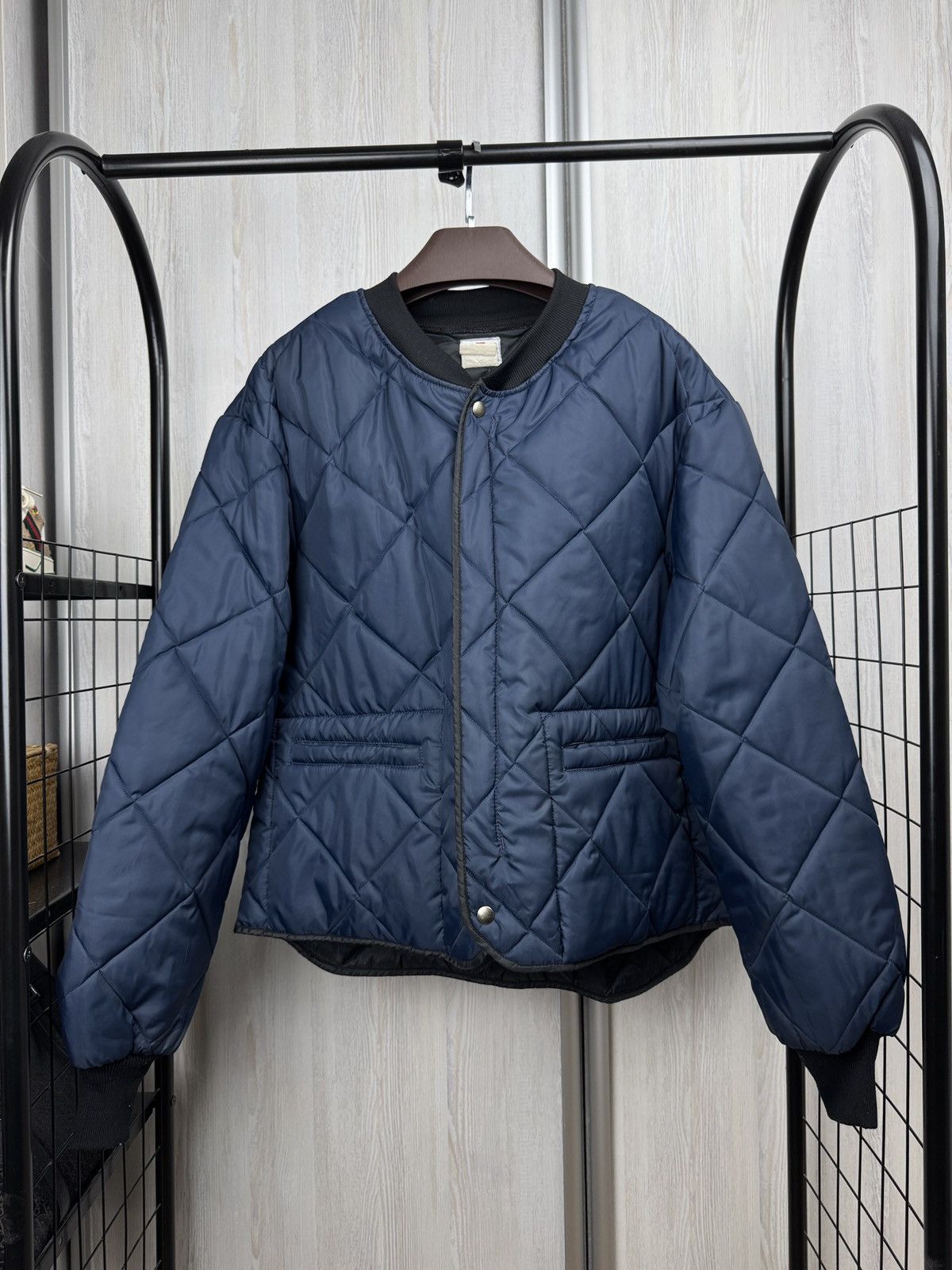 Vintage Caboose vintage railway work bomber quilted nylon jacket Size US XL / EU 56 / 4 - 1 Thumbnail