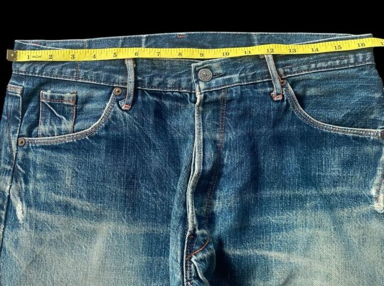 KATO 💥BEST OFFER💥VINTAGE KATO TOOL PROJECT SELVEDGE DENIM Size US 33 - 6 Thumbnail