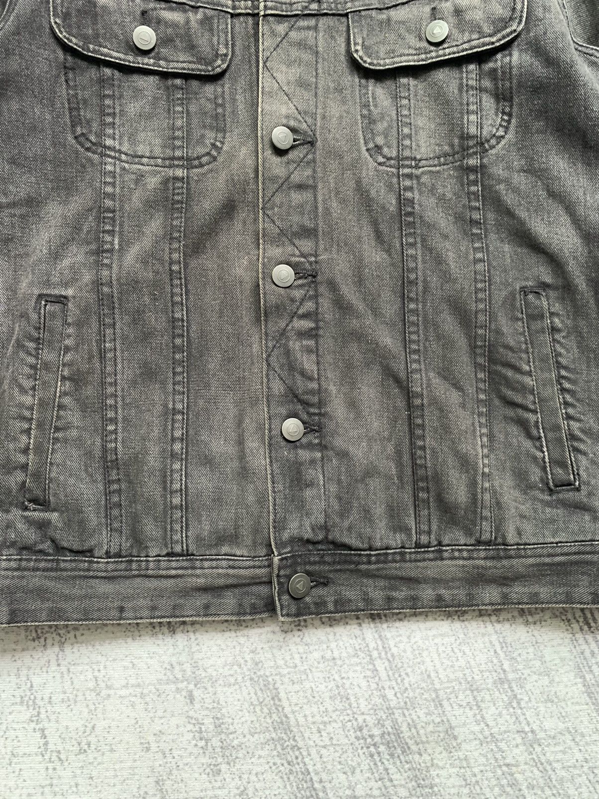 Asos × Japanese Brand × Le Grande Bleu (L.G.B.) Hooded Sunfaded Asos Denim Jacket Size US M / EU 48-50 / 2 - 10 Thumbnail