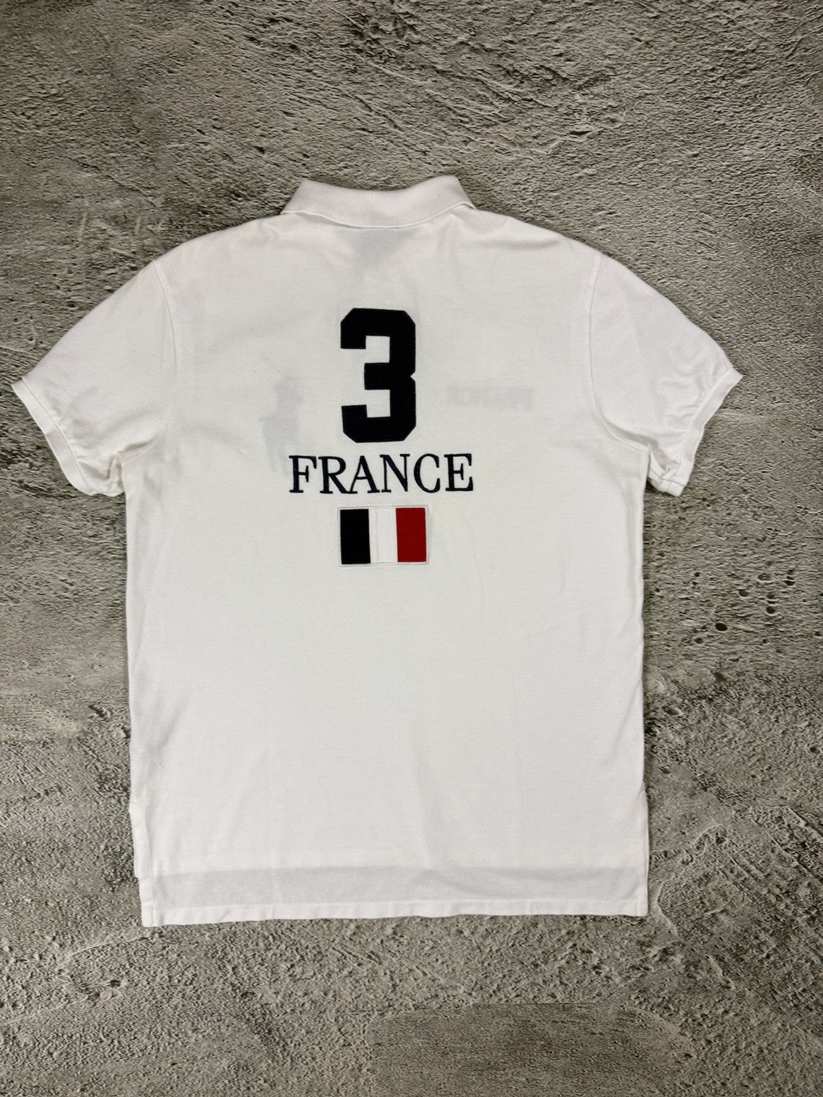 Ralph Lauren Chief Keef Polo Ralph Lauren France vintage shirt white Size US L / EU 52-54 / 3 - 6 Thumbnail