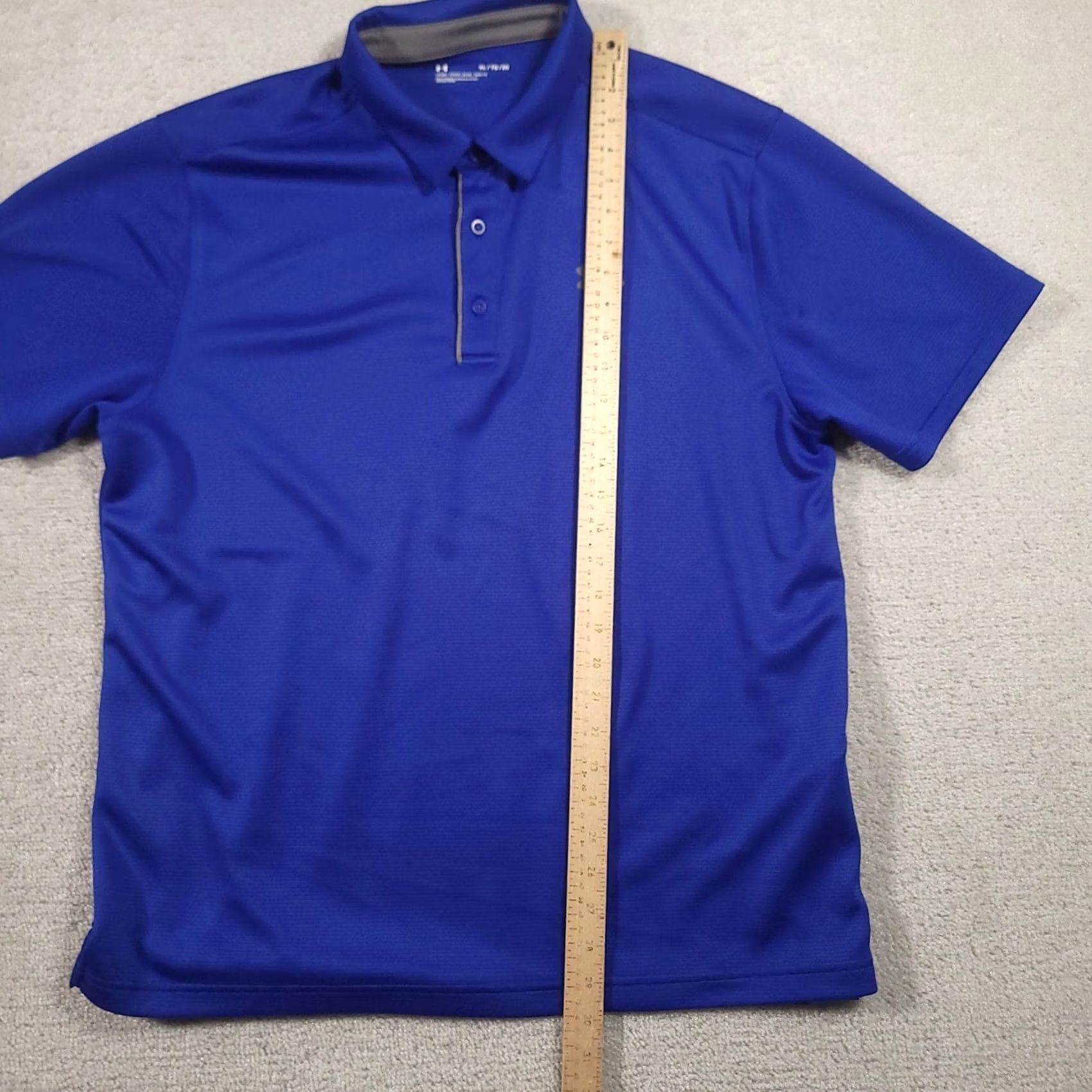 Under Armour Under Armour Polo Shirt Mens XL Blue Loose Fit Golf Size US XL / EU 56 / 4 - 5 Thumbnail