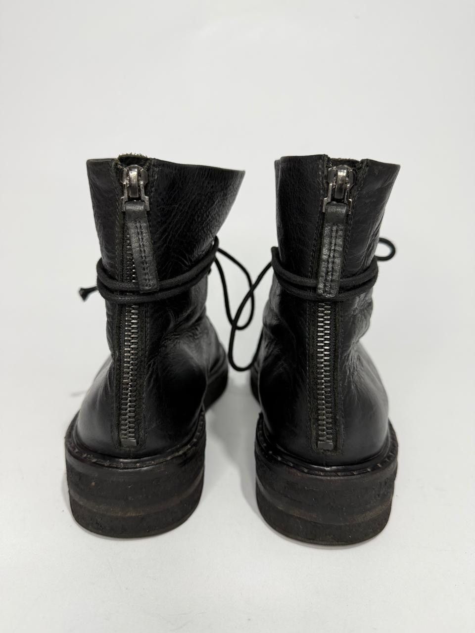 Marsell MARSÈLL PARRUCCA ANKLE BLACK LEATHER BOOTS EU 38 Size US 8 / IT 38 - 7 Thumbnail