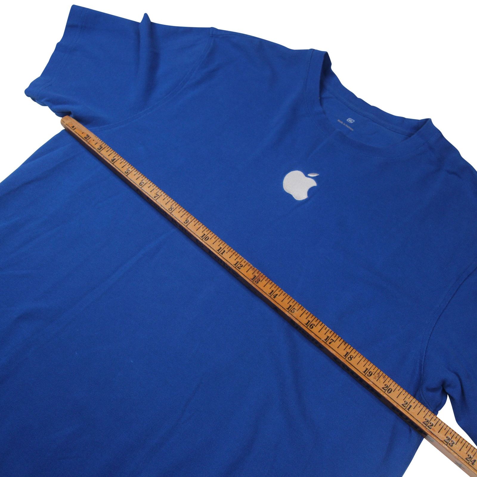 Apple Apple Computers Classic Logo Embroidered T Shirt Size US XL / EU 56 / 4 - 5 Thumbnail