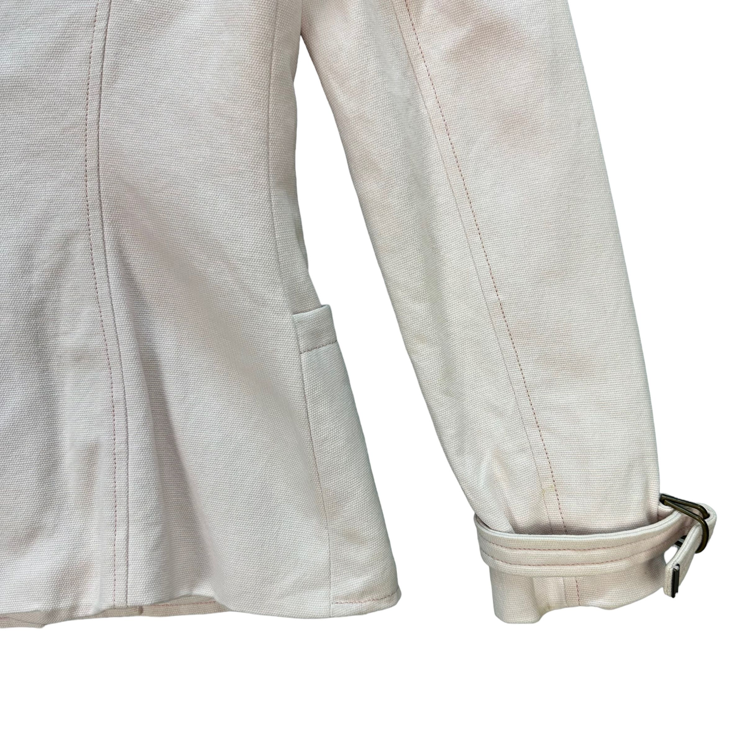 Givenchy GIVENCHY PARIS STYLISH DOUBLE COLLAR JACKET #7599-156 Size S / US 4 / IT 40 - 16 Thumbnail