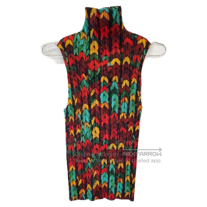 Issey Miyake Issey Miyake Color-block Vest Size M / US 6-8 / IT 42-44 - 4 Thumbnail