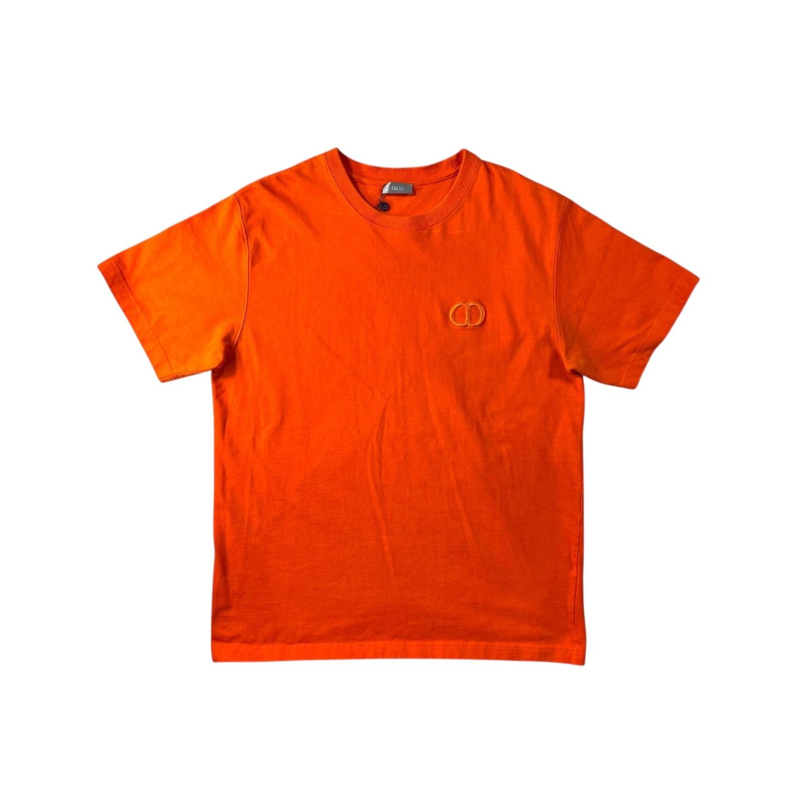 Dior Dior "CD Logo" Orange Tee Size US XXL / EU 58 / 5 - 1 Thumbnail