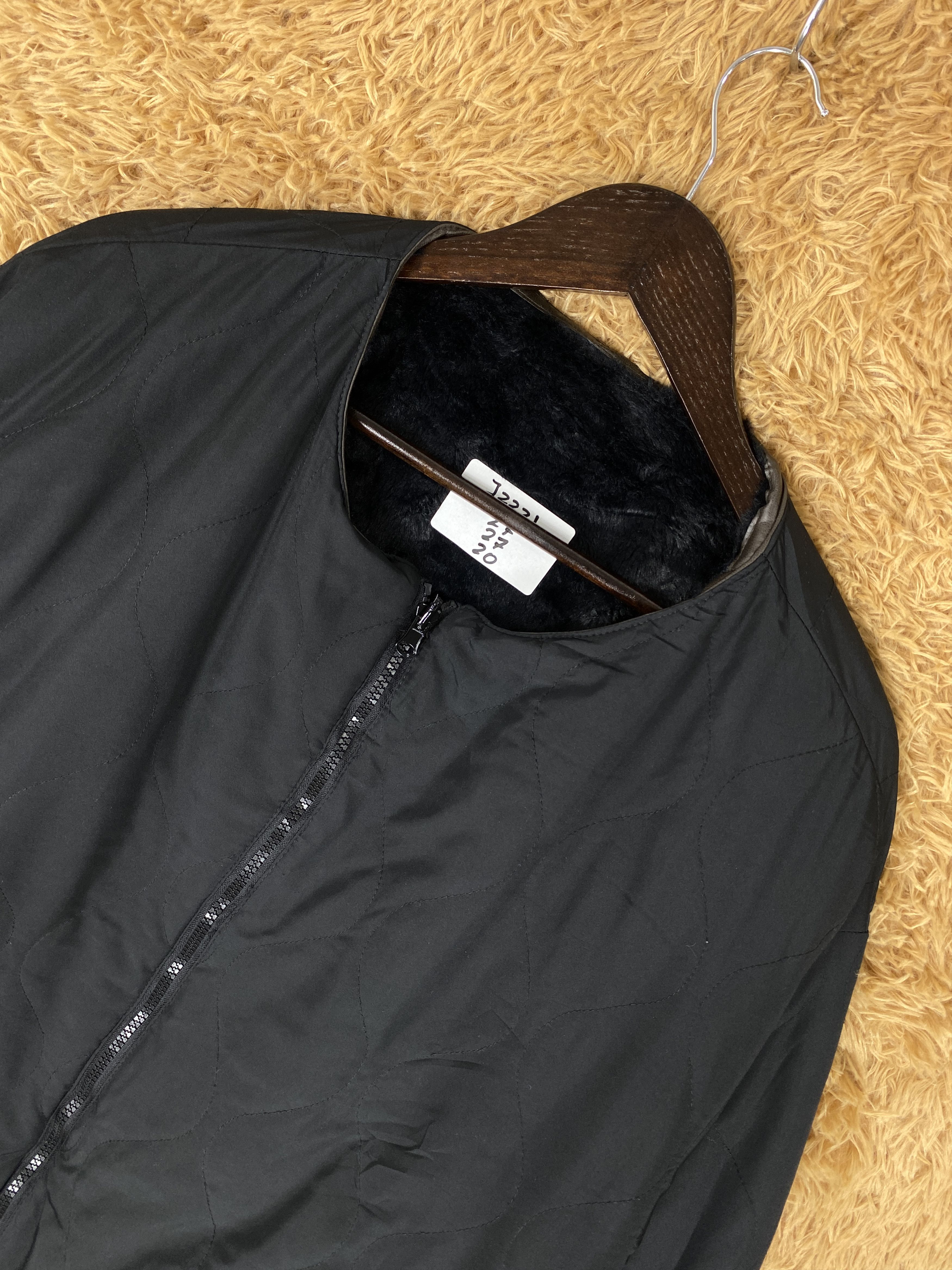Japanese Brand × Vintage Vintage Reversible Fleece Black Jacket Size US L / EU 52-54 / 3 - 2 Thumbnail