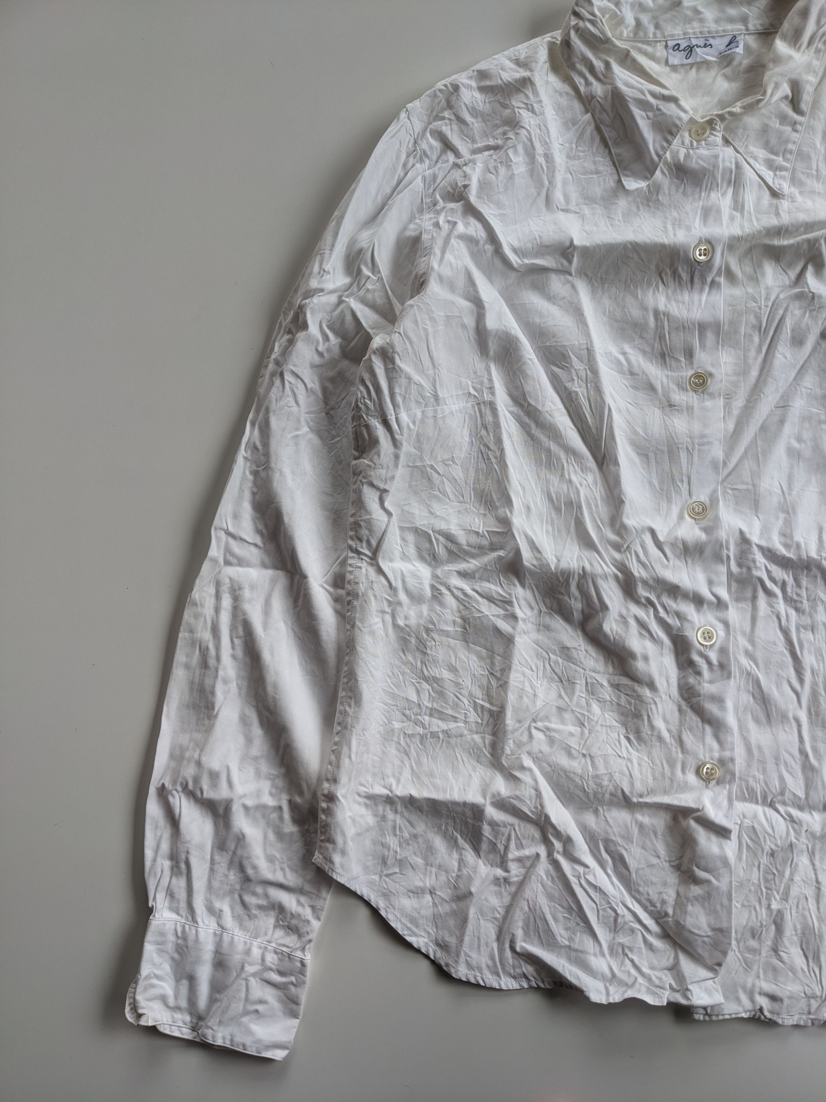 Designer × agnes b. Agnes B. plain shirt Size S / US 4 / IT 40 - 3 Thumbnail