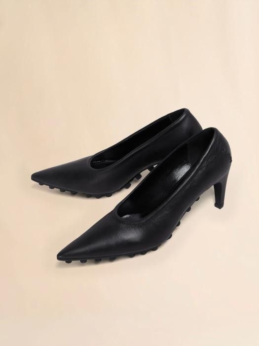 Marni o1w1db10326 Nappa Spike Heels in Black Size US 7 / IT 37 - 2 Thumbnail