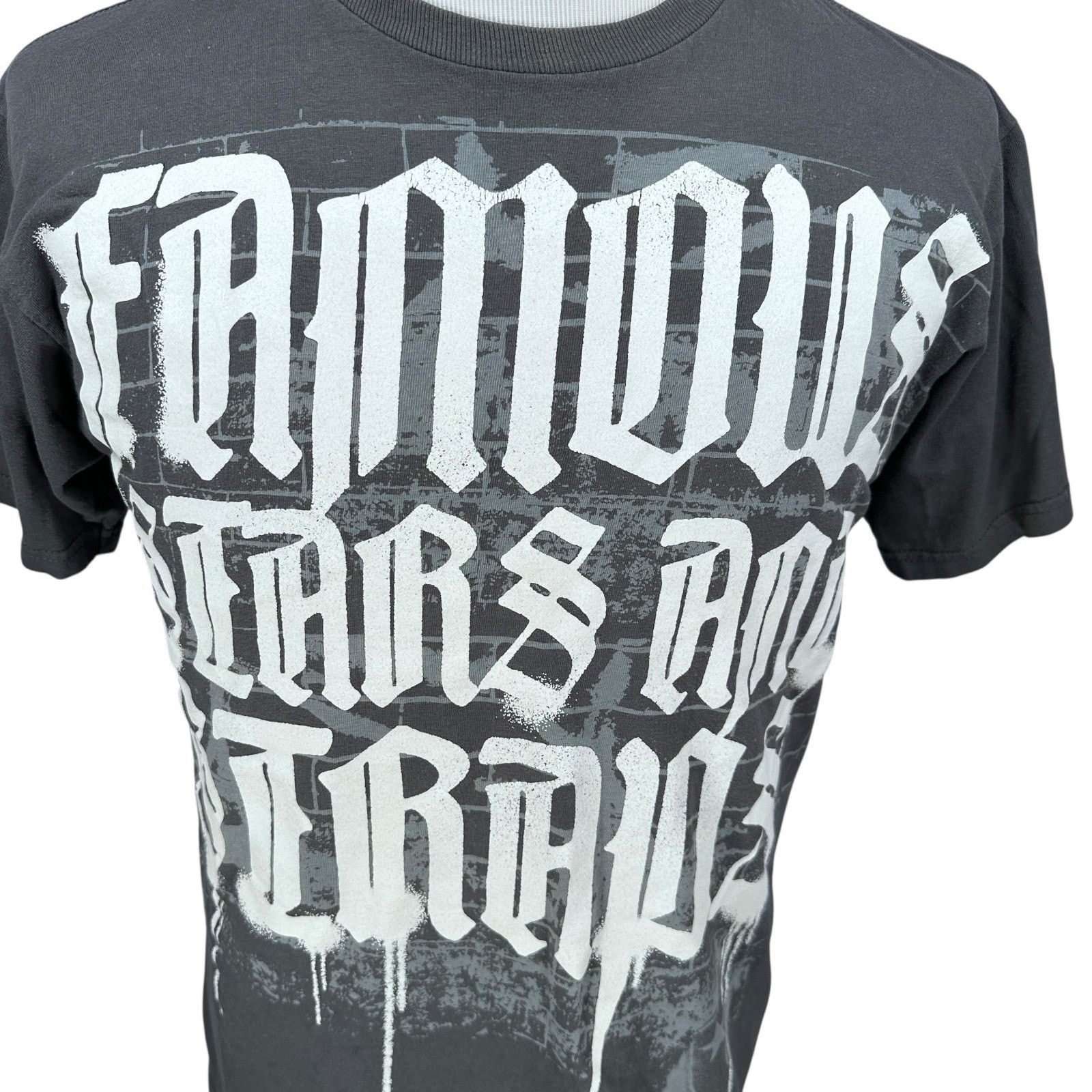 Famous Stars And Straps Famous Stars & Straps T-Shirt Men M Gray Cotton Short Sleeve Size US M / EU 48-50 / 2 - 2 Thumbnail
