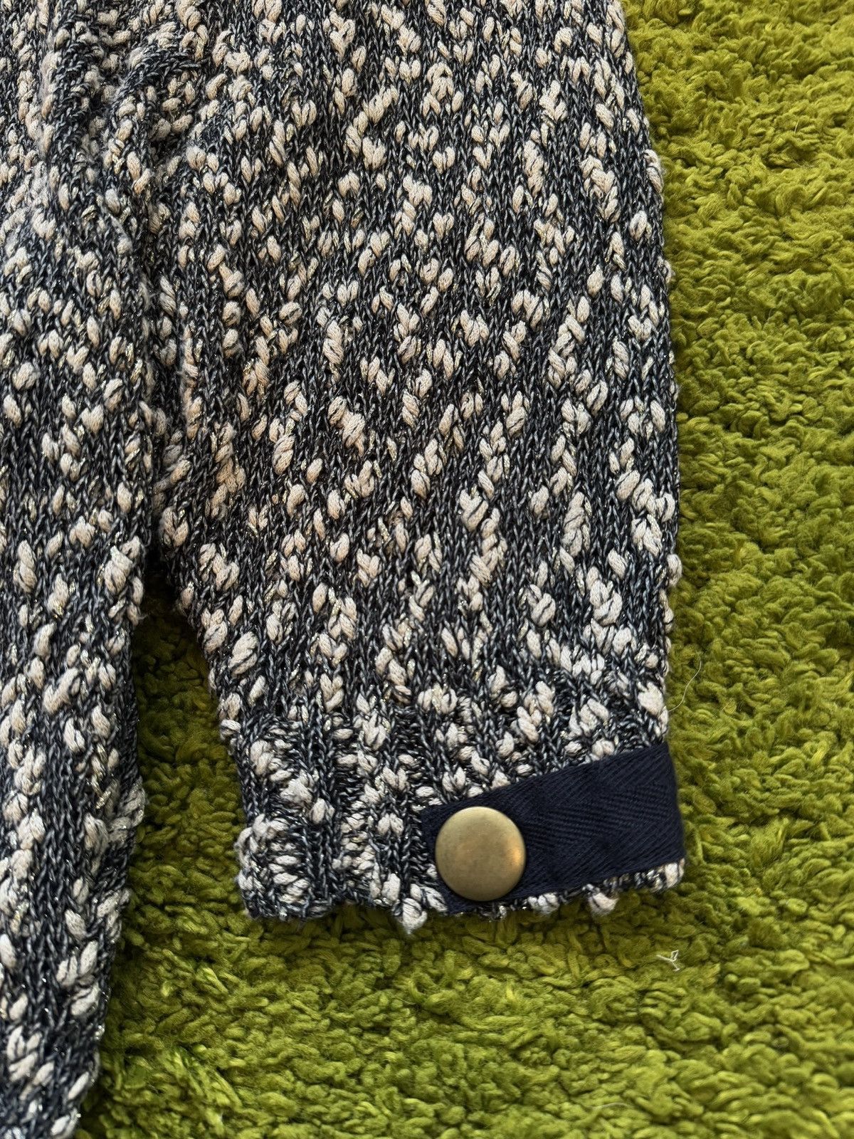 Cop Copine × Vintage Cop Copine 2000s vintage cardigan sweater Y2K Size M / US 6-8 / IT 42-44 - 5 Thumbnail