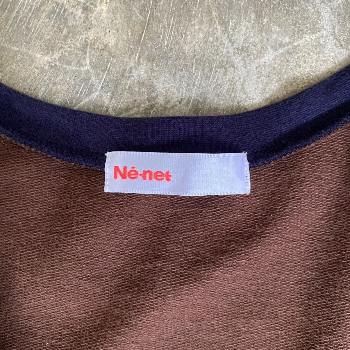 Issey Miyake Ne-Net by Issey Miyake Bear Blouse Brown Size M / US 6-8 / IT 42-44 - 4 Thumbnail