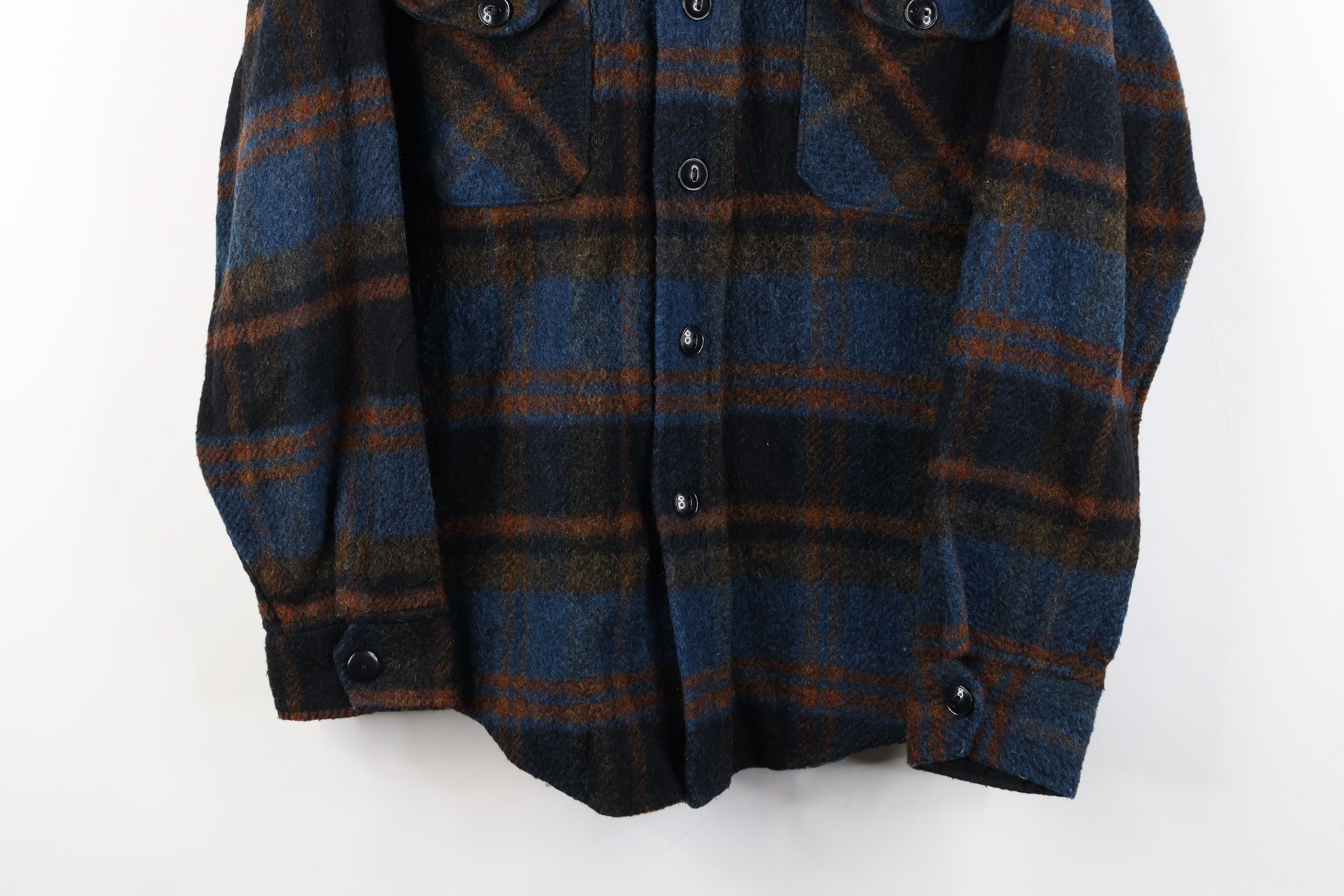 Vintage Vintage 50s 60s Streetwear Shirt Jacket Jac Shirt Plaid USA Size US M / EU 48-50 / 2 - 3 Thumbnail