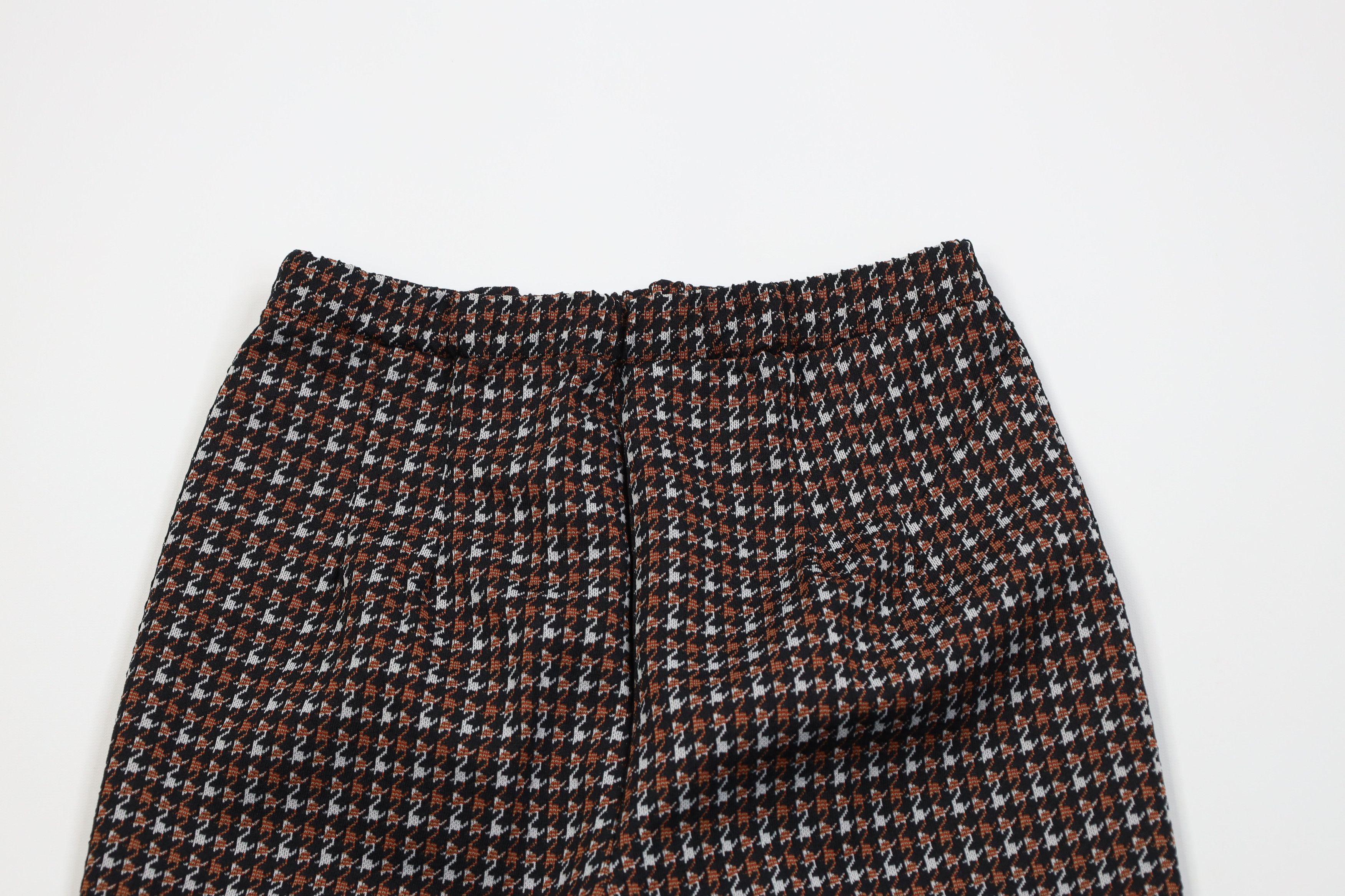 Vintage Vinage 60s 70s Streetwear Knit Bell Bottoms Pants USA Size 36" / US 14 / IT 50 - 2 Thumbnail