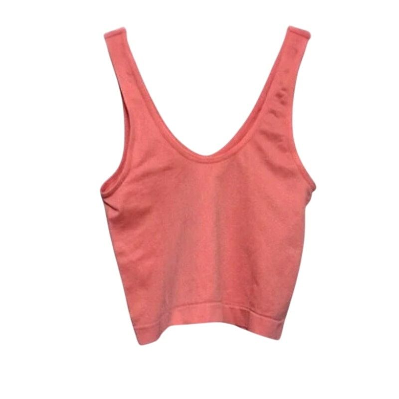 Other Abound Crop Tank Top Scoop Neck Orange/Peach W S NWOT Size S / US 4 / IT 40 - 4 Thumbnail
