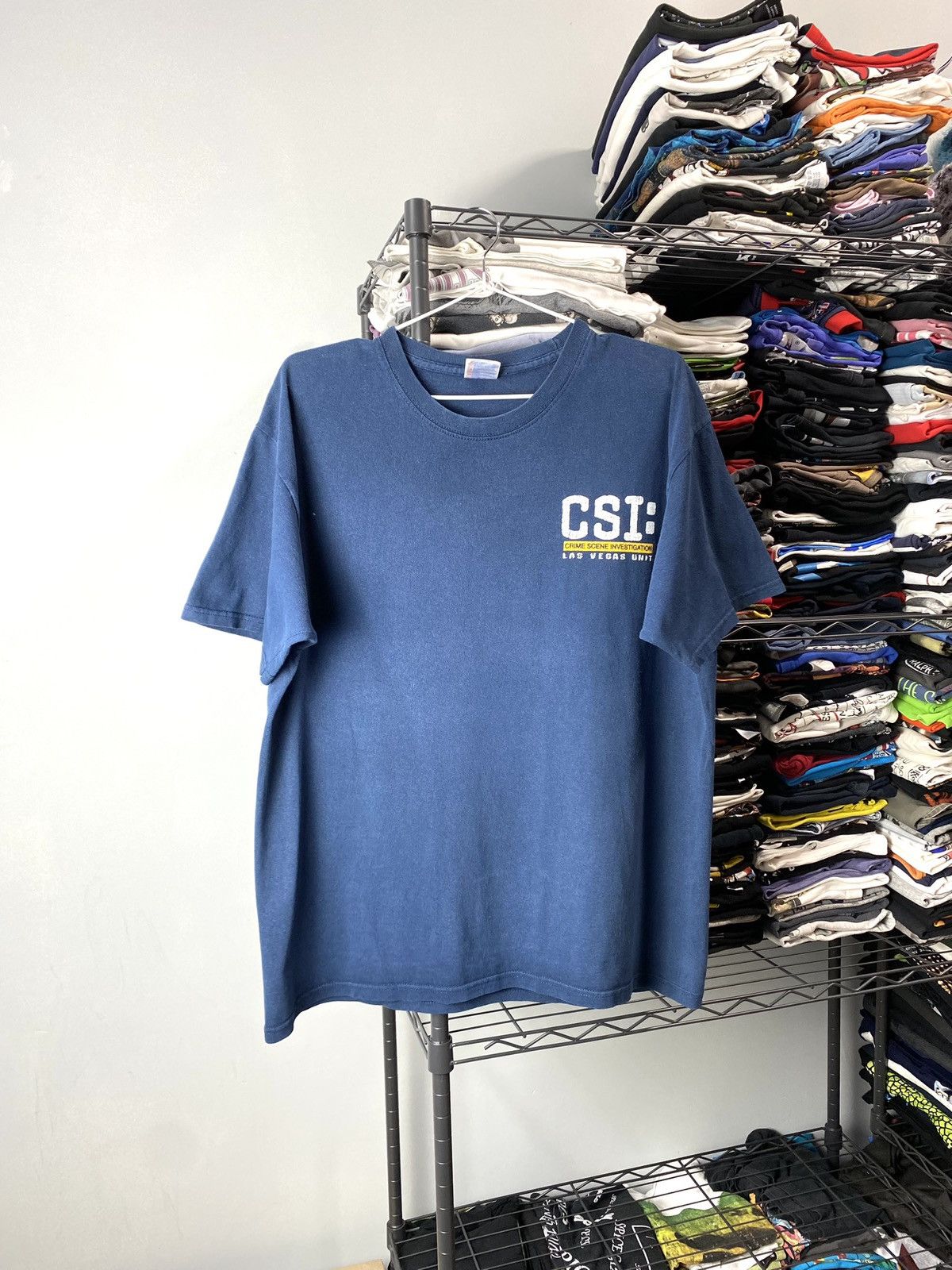 Band Tees Vintage CSI Crime Scene Investigation Las Vegas T Shirt Size US L / EU 52-54 / 3 - 2 Thumbnail