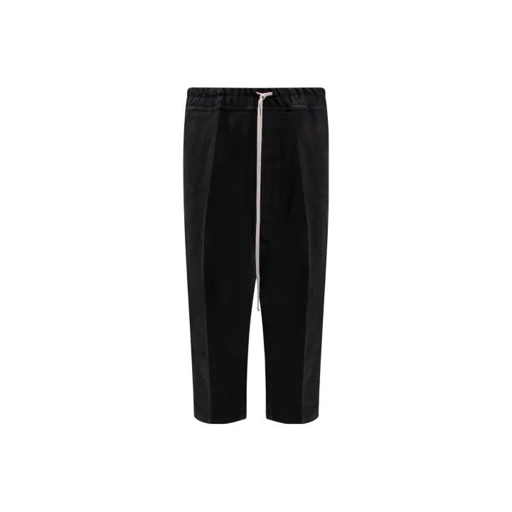 Rick Owens Rick Owens Black Casual Pants for Men 0079 Size US 44 / EU 60 - 1 Thumbnail