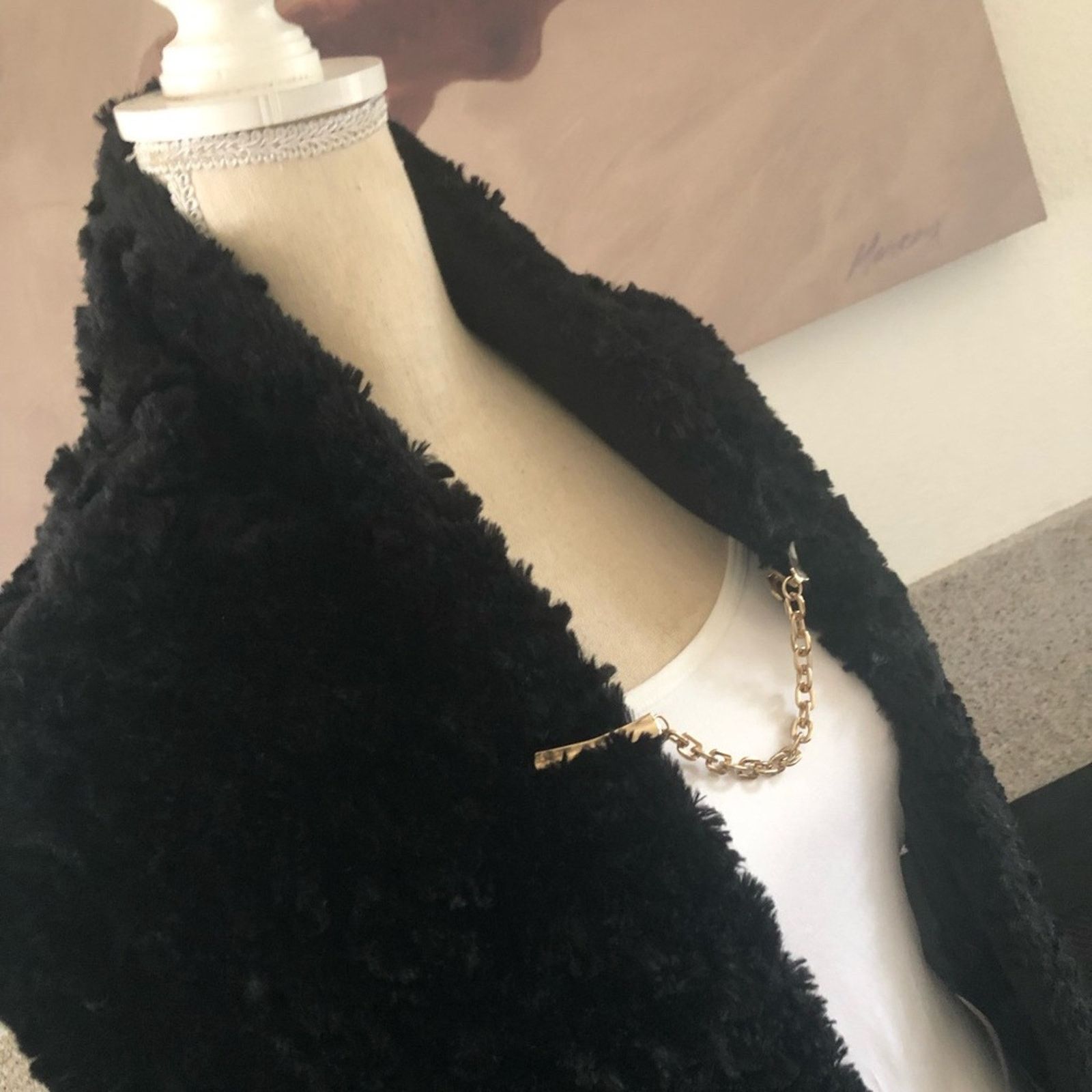 Vintage Vintage gold plated chunky chain sweater clothing clips Size ONE SIZE - 2 Thumbnail