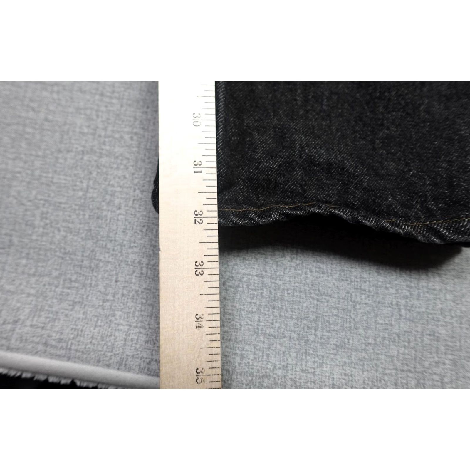 Levi's VINTAGE Levi's 540 Relaxed Jeans Mens 40x32 Gray Charcoal Denim Heavyweight Straight Jeans Mens 40x32 Gray Charcoal Wash 5-Pocket Denim USA Size US 40 / EU 56 - 5 Thumbnail