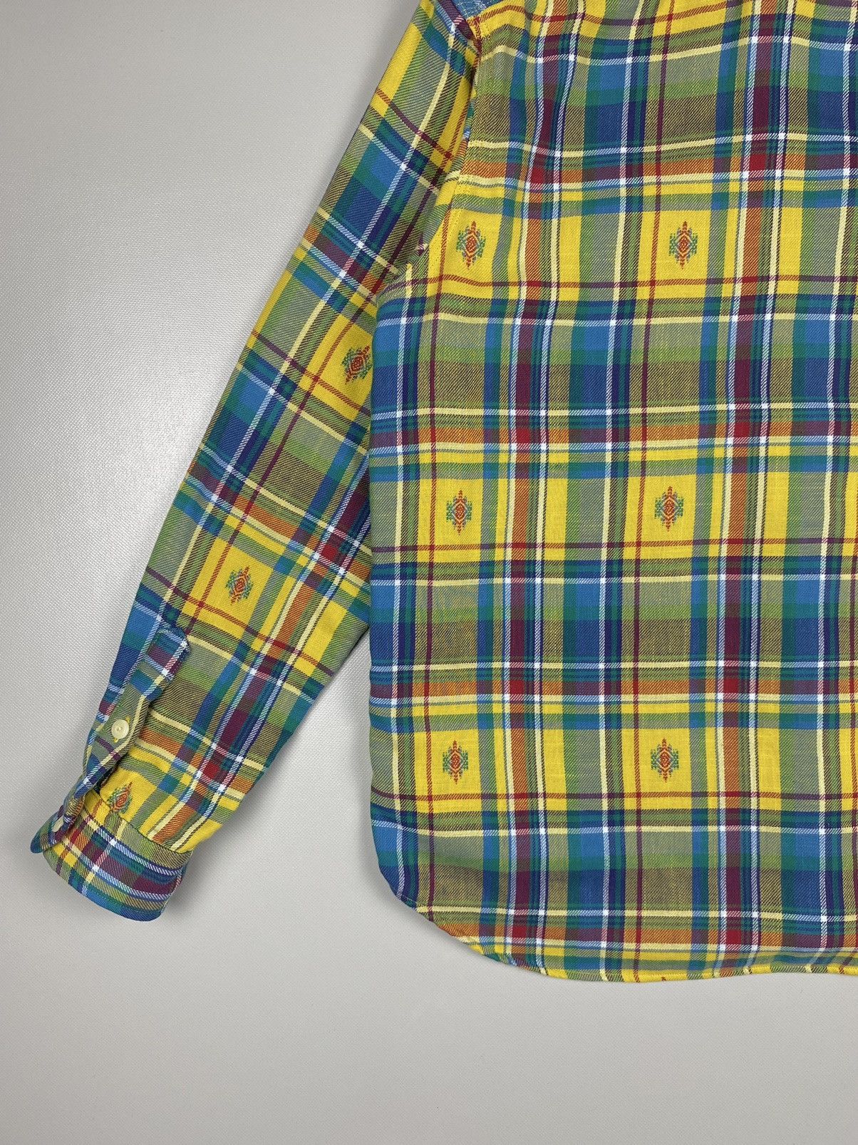 Polo Ralph Lauren Polo Ralph Lauren Men’s Aztec Print Flannel Shirt Size US L / EU 52-54 / 3 - 11 Thumbnail