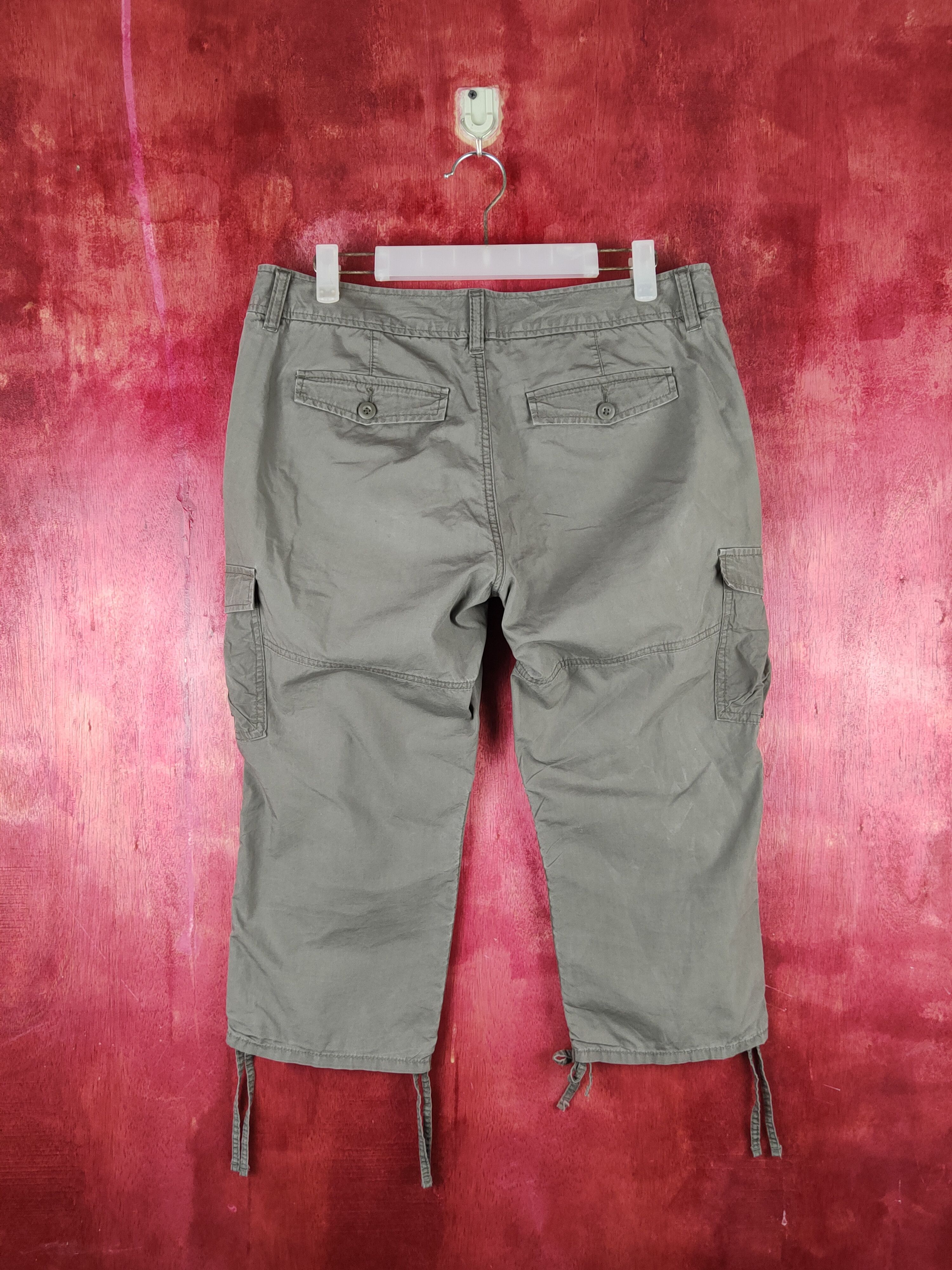Japanese Brand × Uniqlo Uniqlo Olive Multipocket Tactical Half Pants #S1511 Size 30" / US 8 / IT 44 - 7 Thumbnail