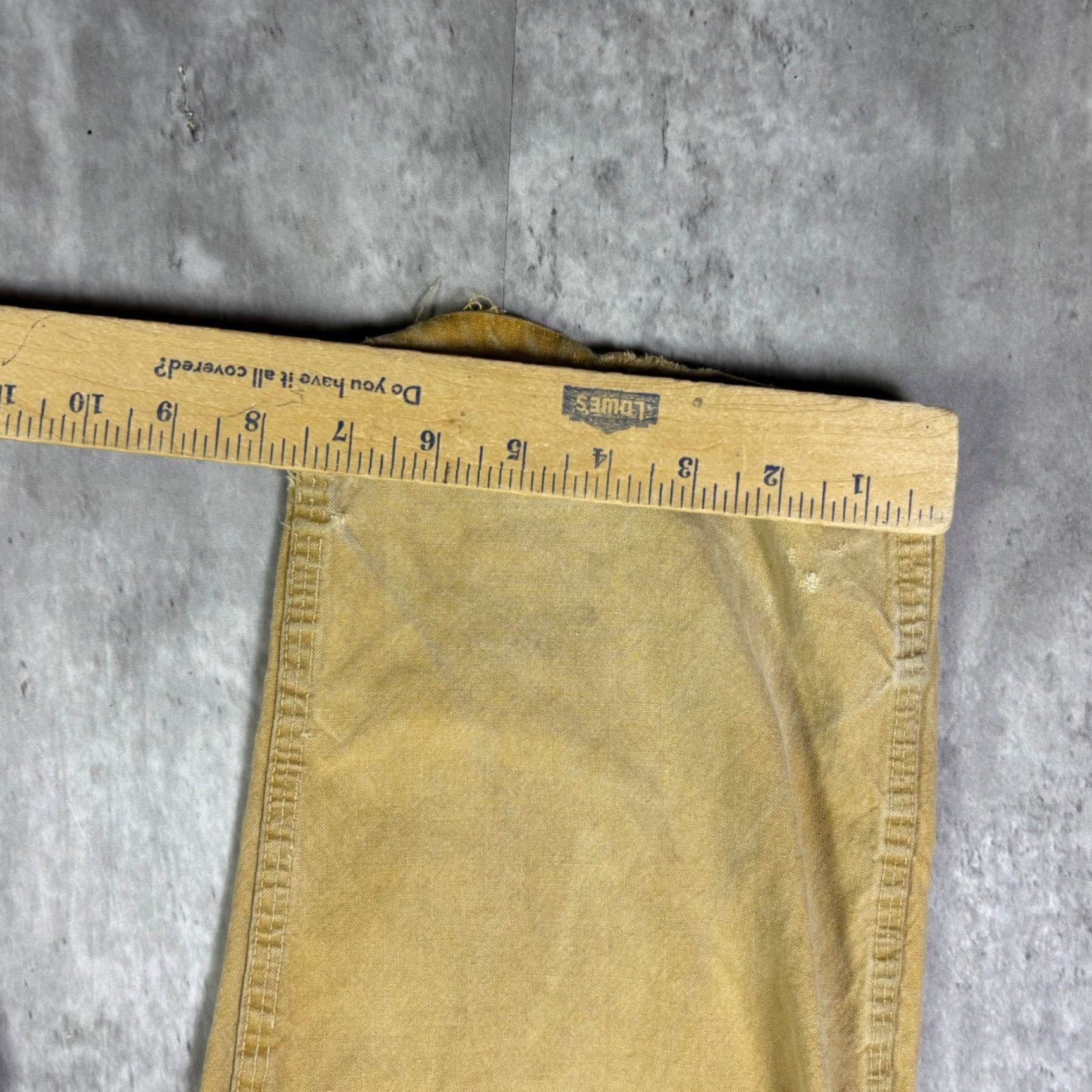 Vintage VINTAGE Workwear Pants Tan Canvas Heavy Duty Utilitarian Style Size 28 Inseam 27 Men 5-Pocket Design Size US 28 / EU 44 - 4 Thumbnail