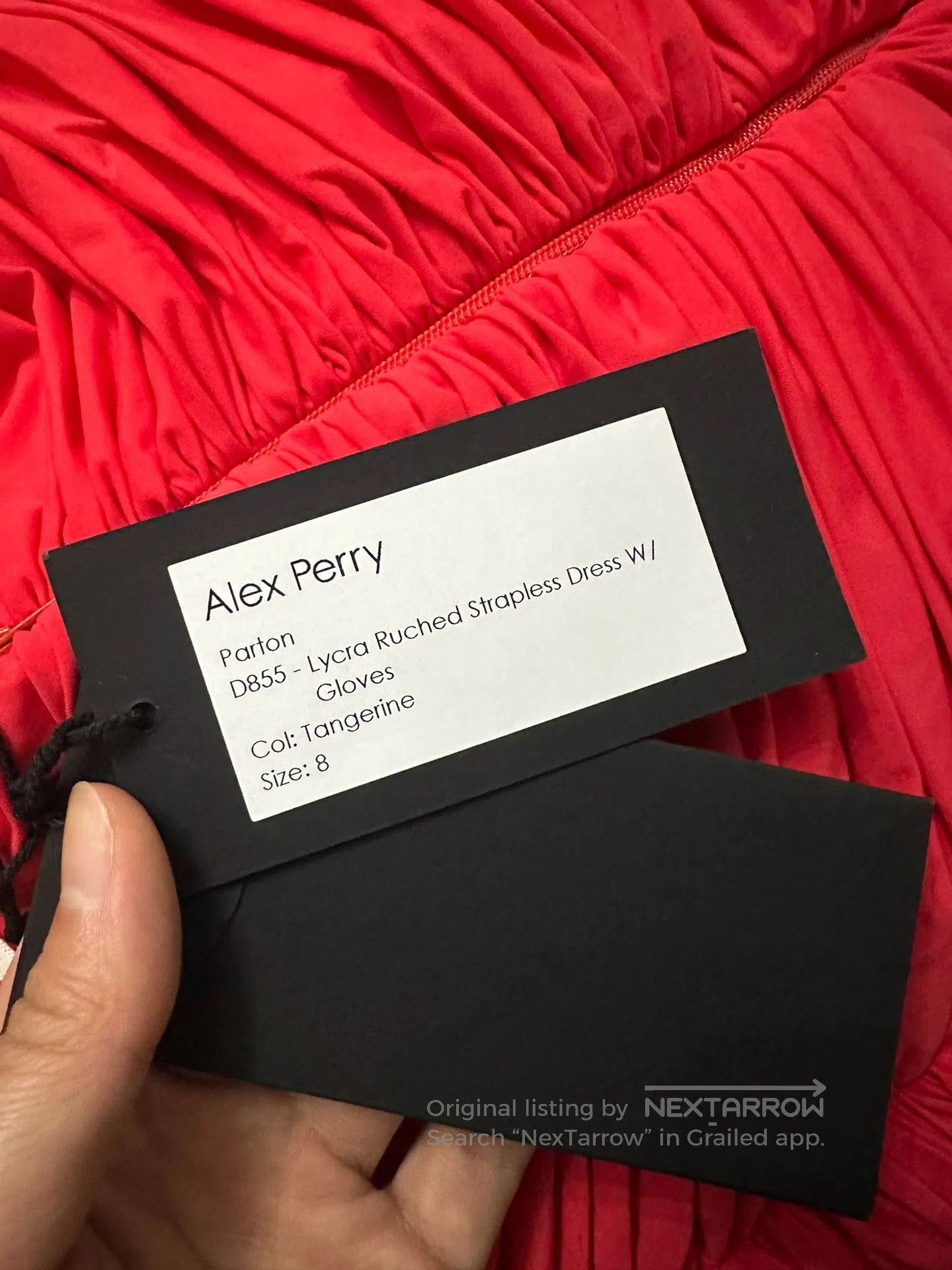 Alex Perry Alex Perry Strapless Ruched Maxi Dress. Size S / US 4 / IT 40 - 3 Thumbnail