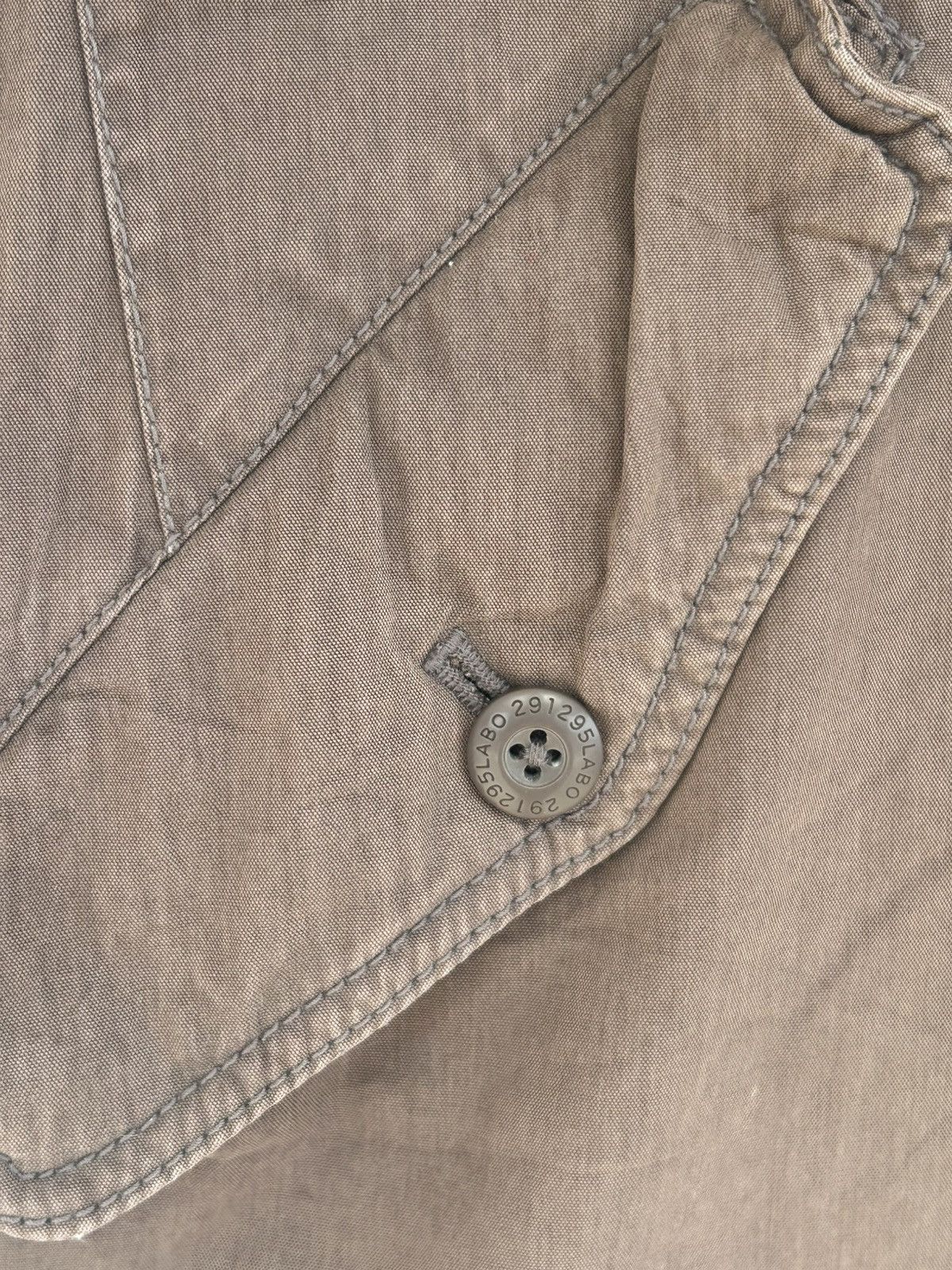 291295=Homme 291295=HOMME Vintage Bomber Hoodie Olive Green Jacket Japan Size US L / EU 52-54 / 3 - 4 Thumbnail