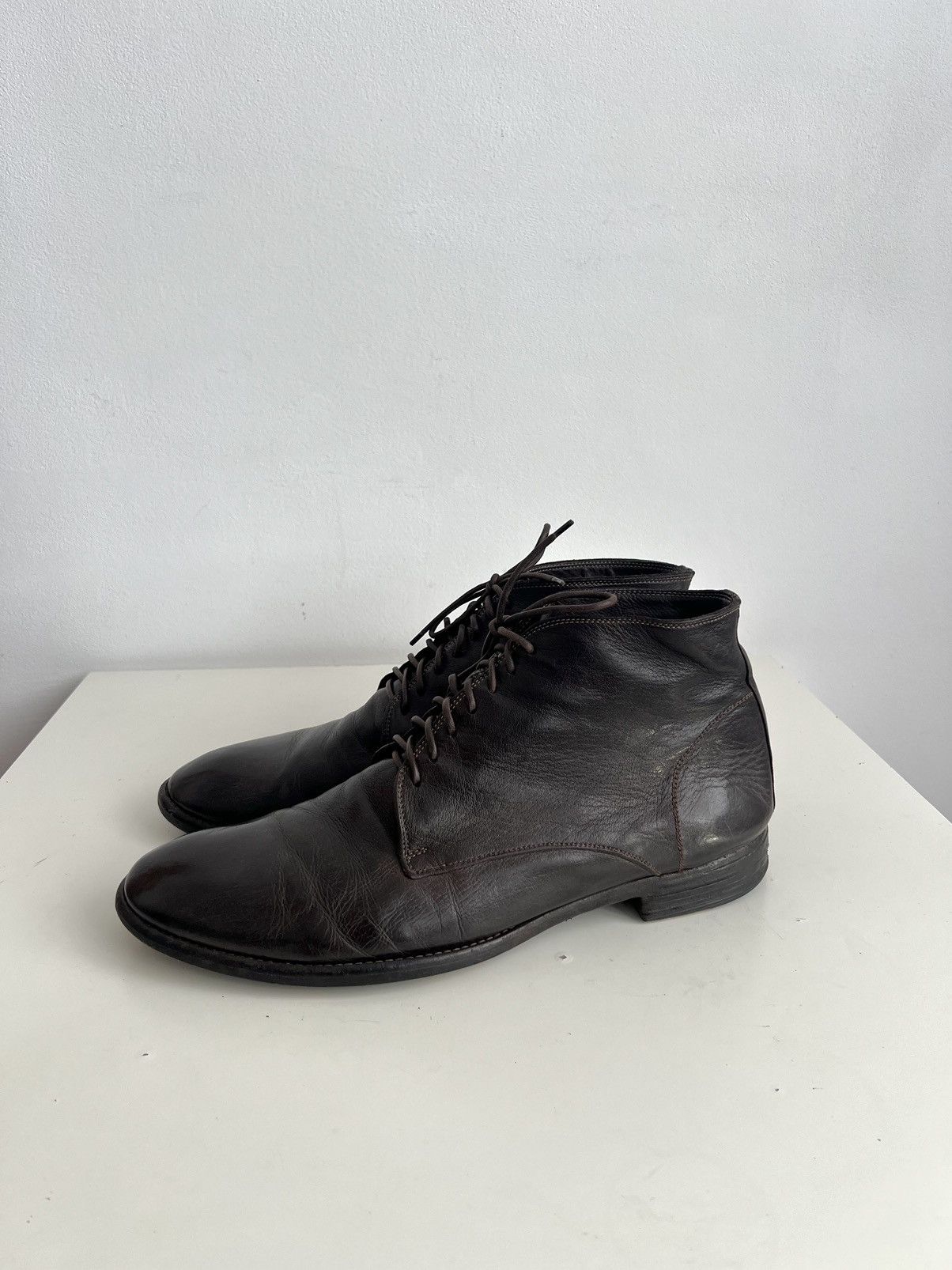 Marsell 🔥Officine Creative Arc 513 Leather Chukka Boots(A1923) Size US 11.5 / EU 44-45 - 1 Thumbnail
