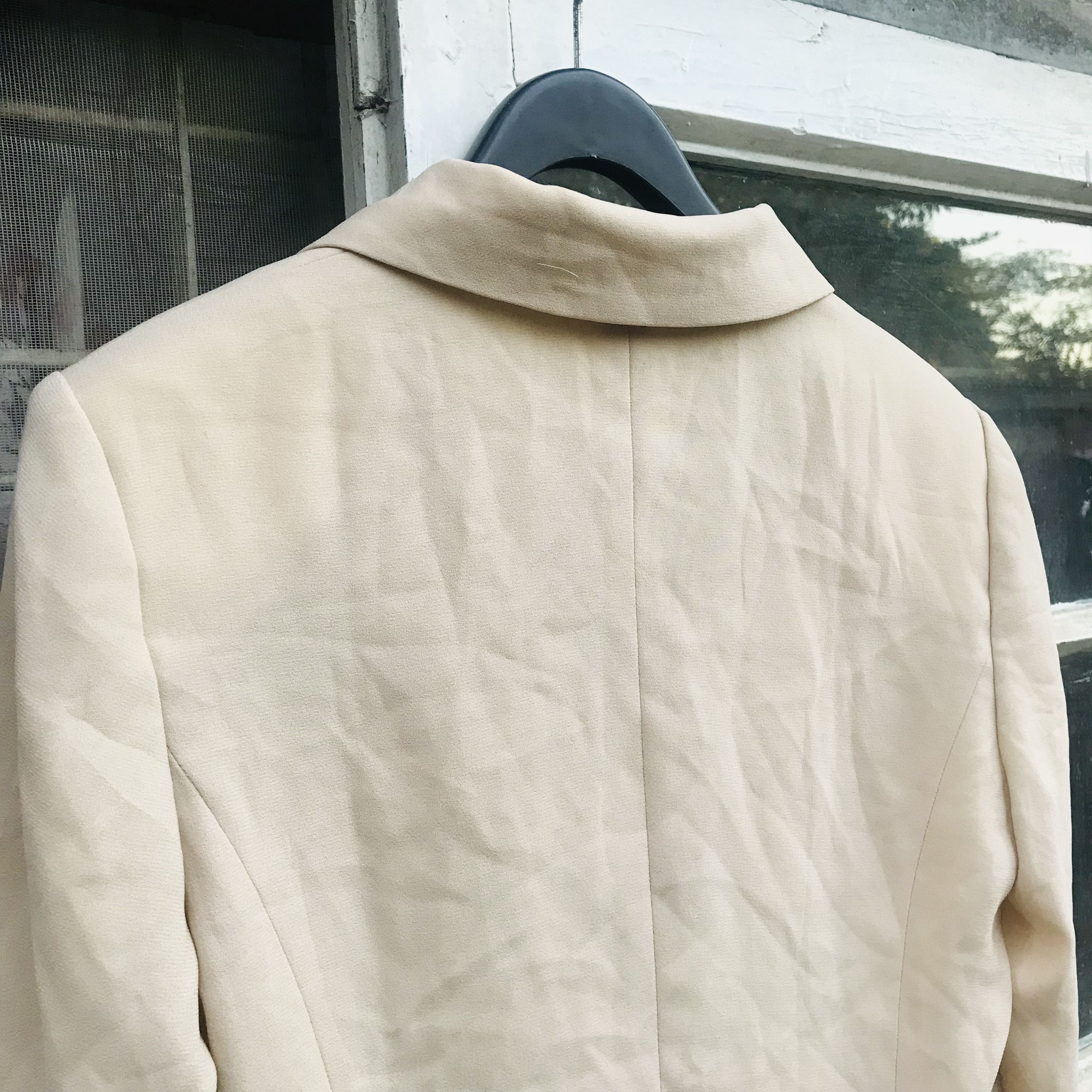 Le Grande Bleu (L.G.B.) × Vintage Vintage Ketty Ethereal Silk Blazer Size M / US 6-8 / IT 42-44 - 7 Thumbnail