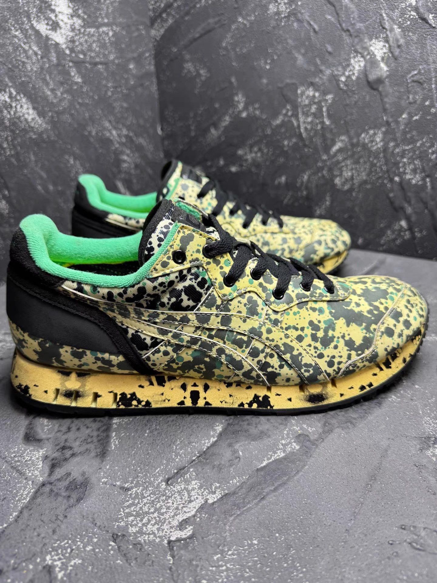Asics Asics Onitsuka Tiger Camouflage Running Shoes Q10 Size US 10 / EU 43 - 6 Thumbnail