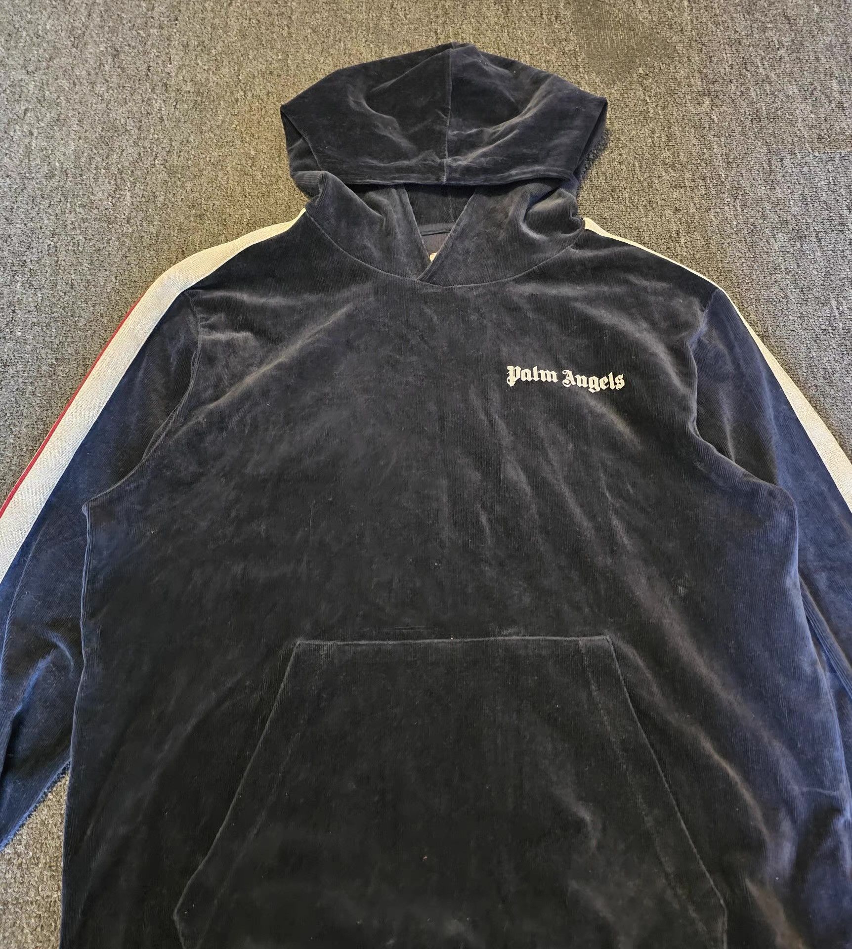 Palm Angels Palm Angels velvet hoodie Size US M / EU 48-50 / 2 - 3 Thumbnail
