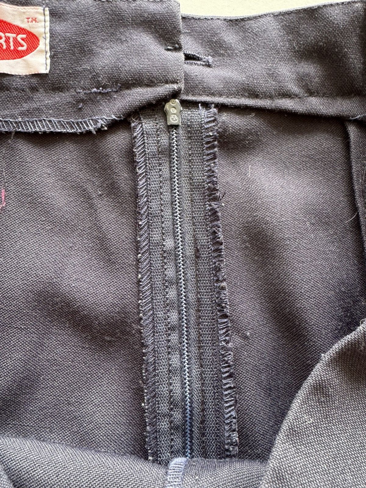 Vintage Smart Pants vintage women’s S dark navy blue high rise high Size 28" / US 6 / IT 42 - 3 Thumbnail