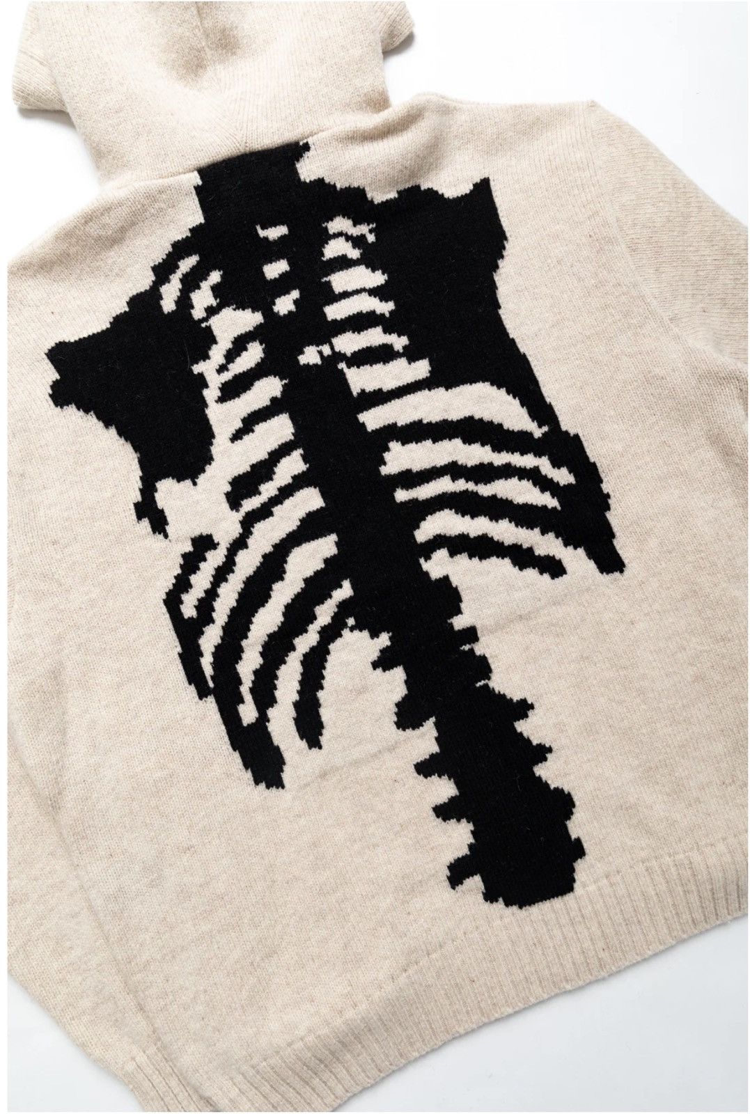 Japanese Brand × Kapital × Kapital Kountry Kapital 5G Wool BONE Hood Sweater Size US L / EU 52-54 / 3 - 4 Thumbnail