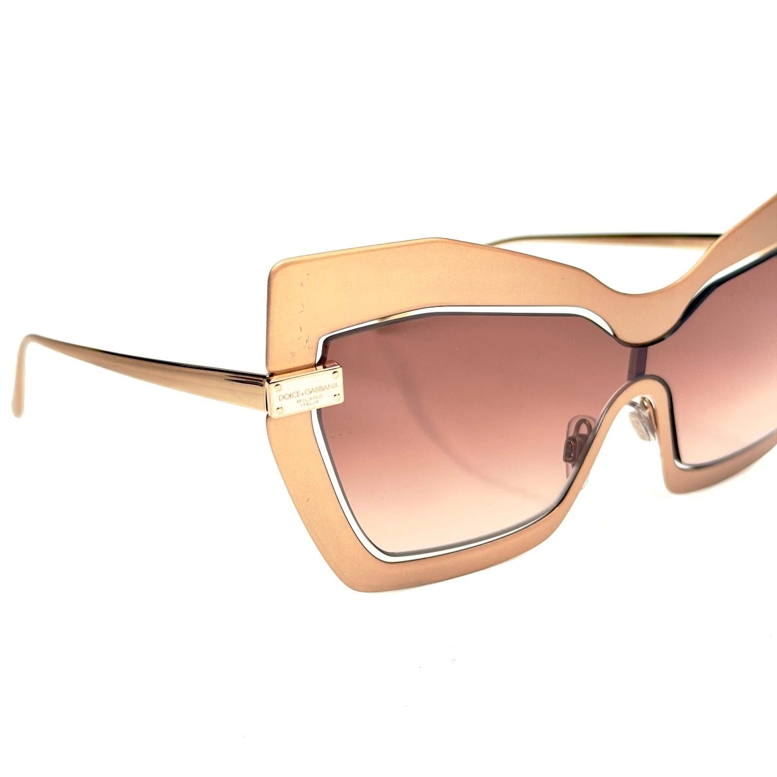 Dolce & Gabbana DOLCE & GABBANA DG2224 LOGO PLAQUE DG 2224 Rose Angular Size ONE SIZE - 2 Thumbnail