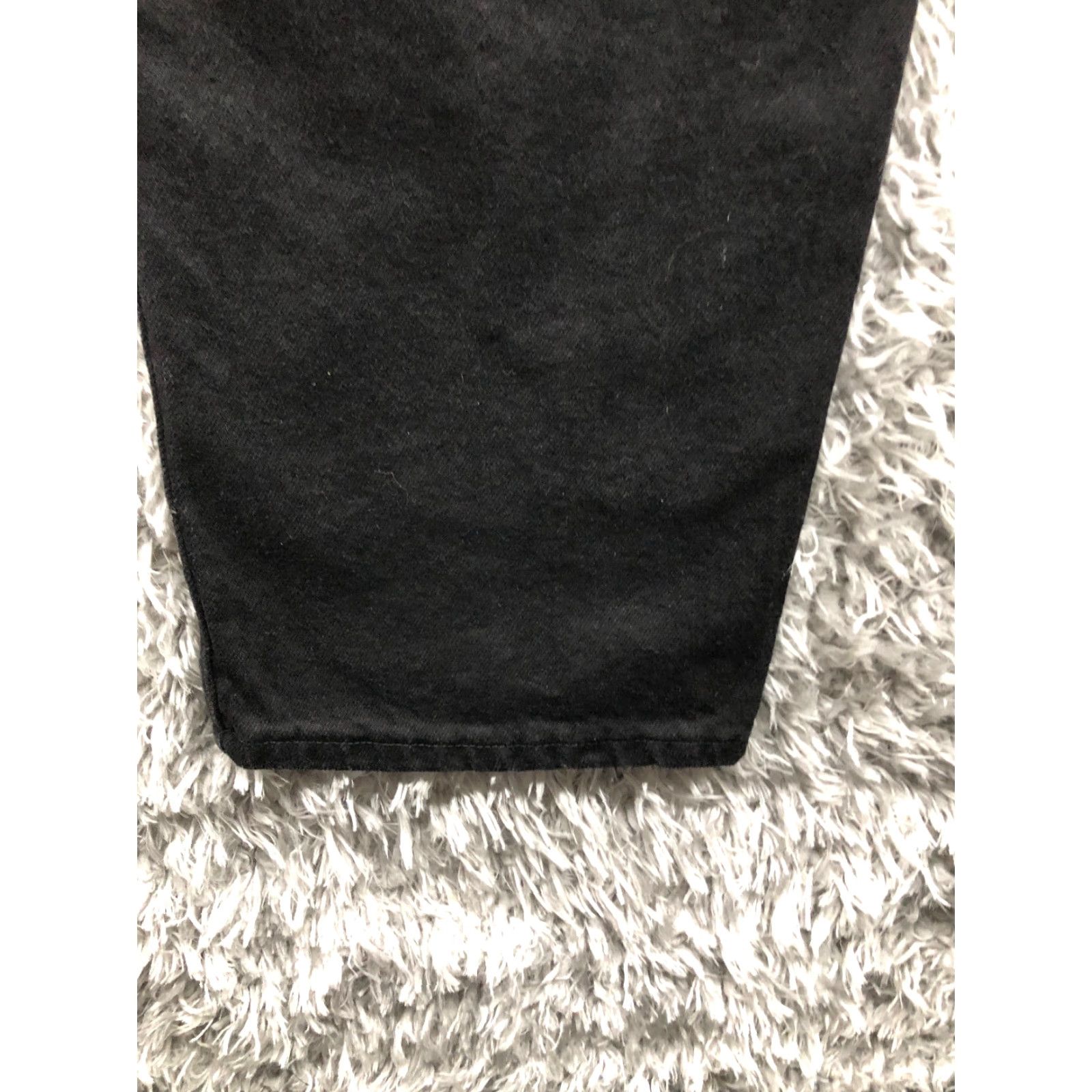 Denime Rustler Jeans 42x30 Mens Mid Rise Straight Leg Dark Wash Black Denim Shirt? Size US 42 / EU 58 - 4 Thumbnail