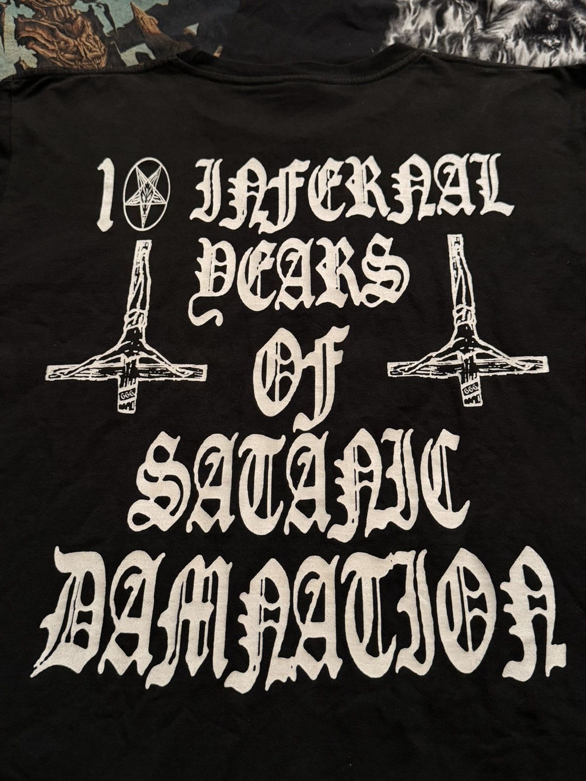 Band Tees Surrender of Divinity 10 Years Blasphemous Anniversary LS Size US L / EU 52-54 / 3 - 9 Thumbnail