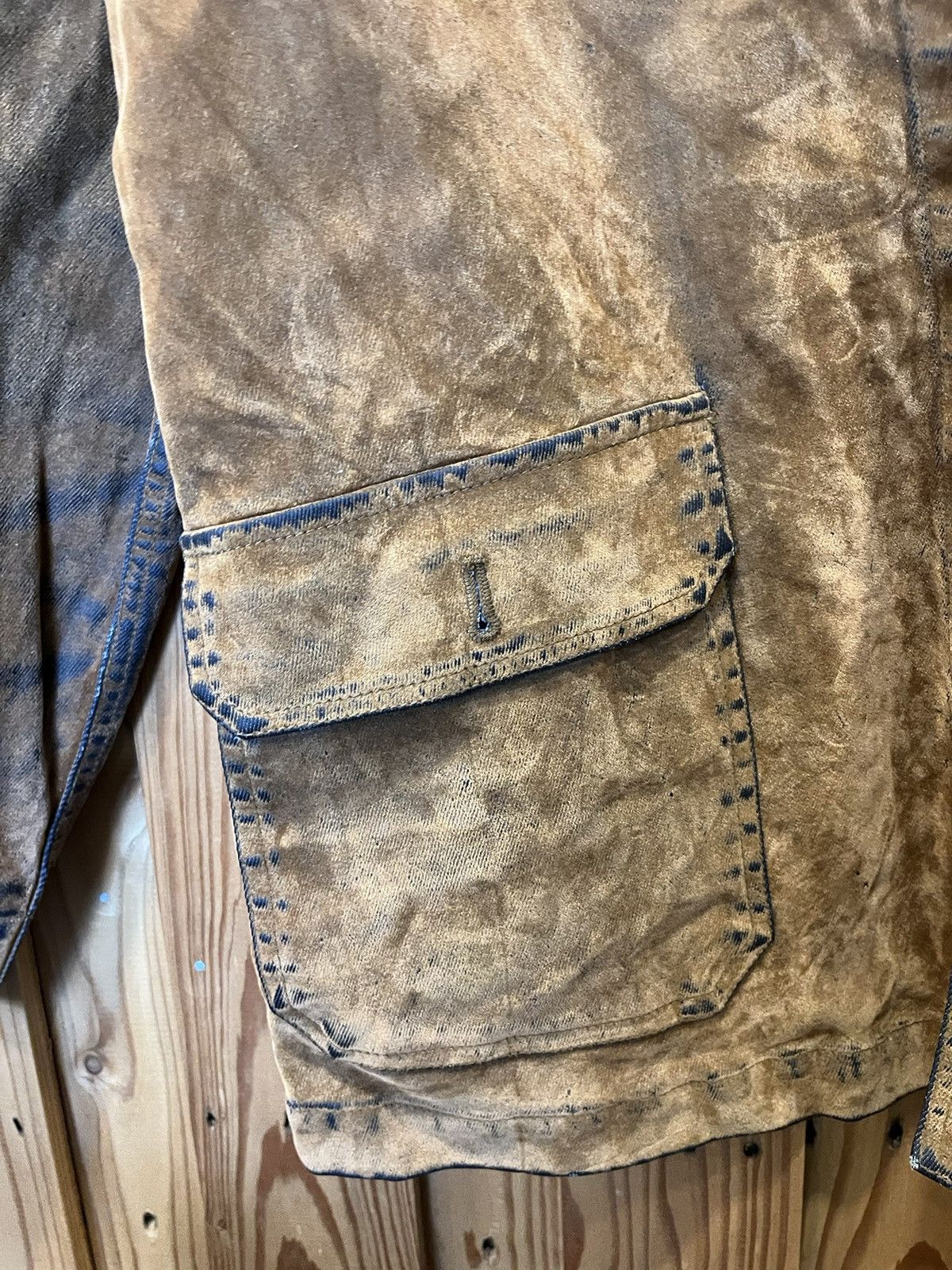 Japanese Brand × Kansai Yamamoto × Vintage Vintage Kansai Jeans Jacket Size US M / EU 48-50 / 2 - 4 Thumbnail