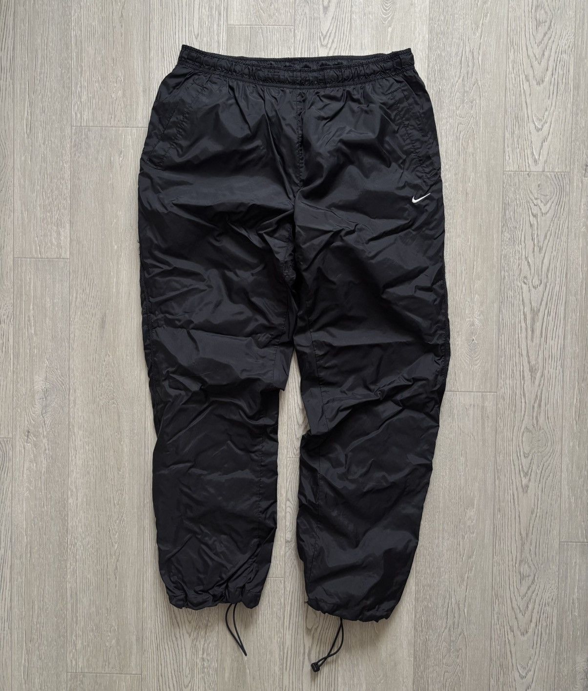 Nike × Vintage Vintage Nike Drill Nylon Track Pants 90s Size US 34 / EU 50 - 1 Thumbnail