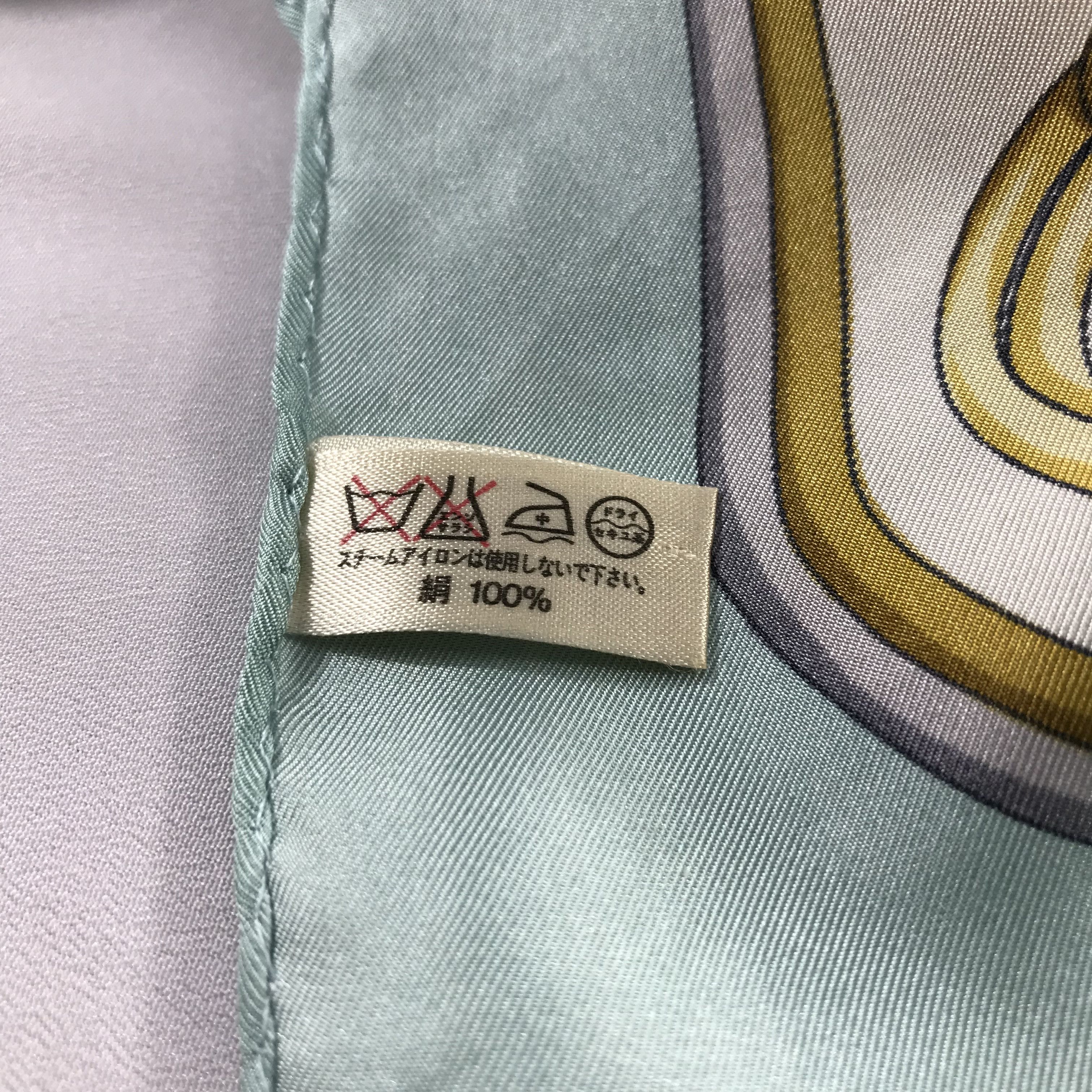 Japanese Brand Luxury Polo Club Silk Scarf M194 Size ONE SIZE - 6 Thumbnail