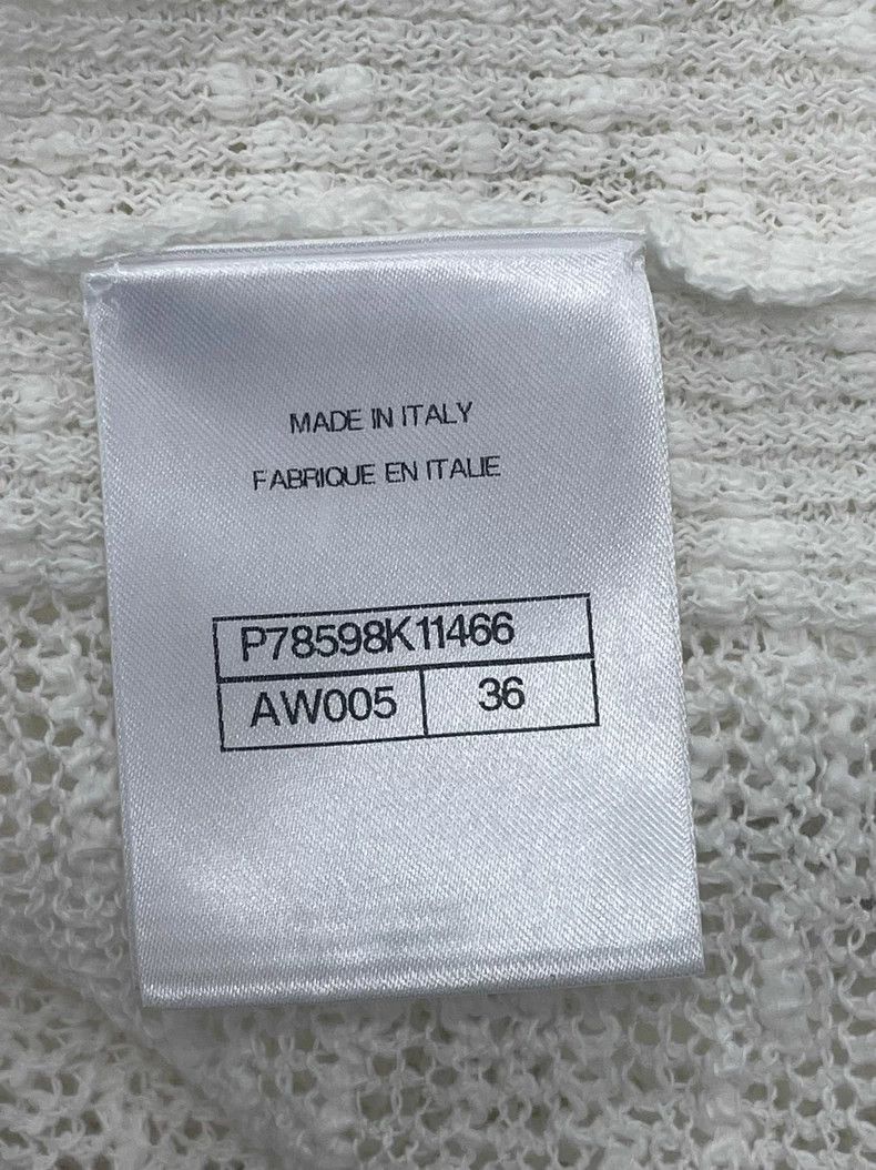 Chanel Chanel Beach series white pocket knitted vest Size XS / US 0-2 / IT 36-38 - 4 Thumbnail