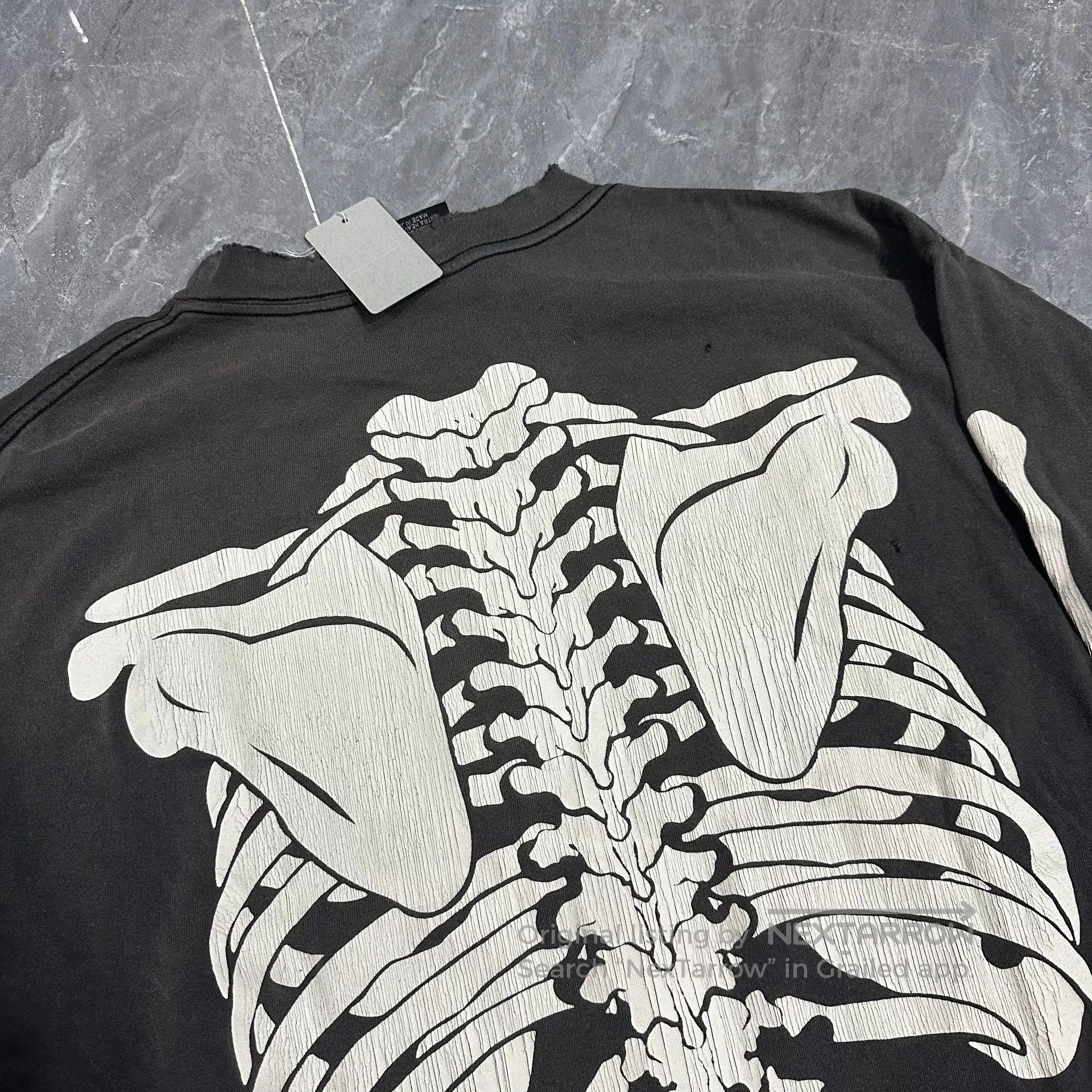 Saint Michael Saint Michael Skeleton Long Sleeve Shirt. Size US L / EU 52-54 / 3 - 4 Thumbnail