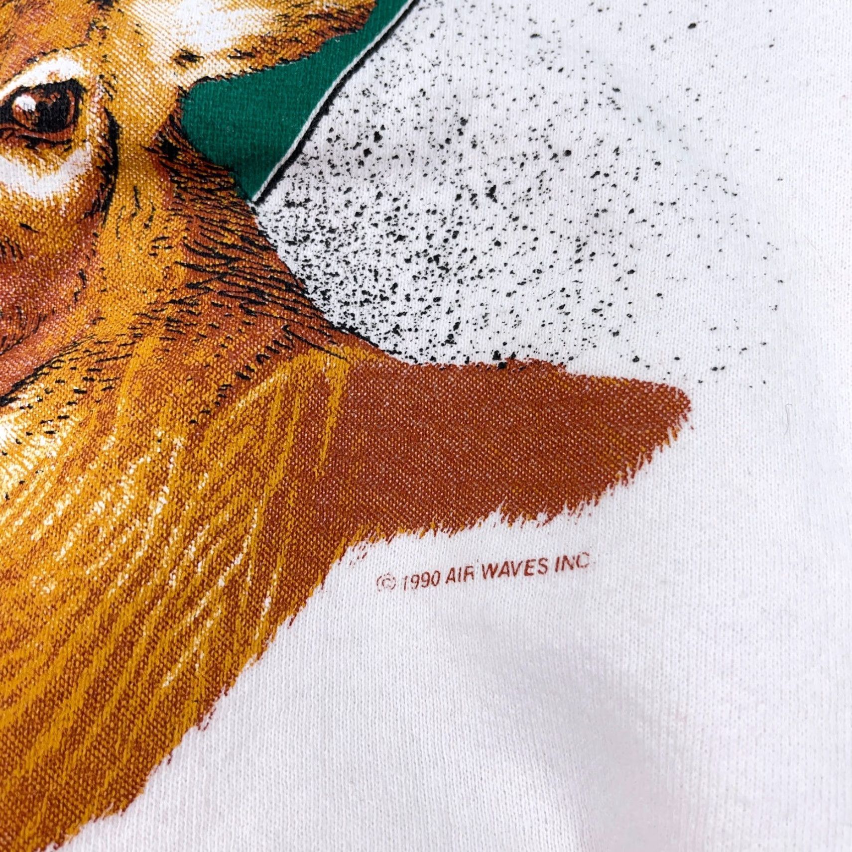 ESPIRIT VINTAGE Spirit Sweatshirt Shirt Men XL White Graphic Print 80s 90s Deer Hunting USA Size US XL / EU 56 / 4 - 6 Thumbnail