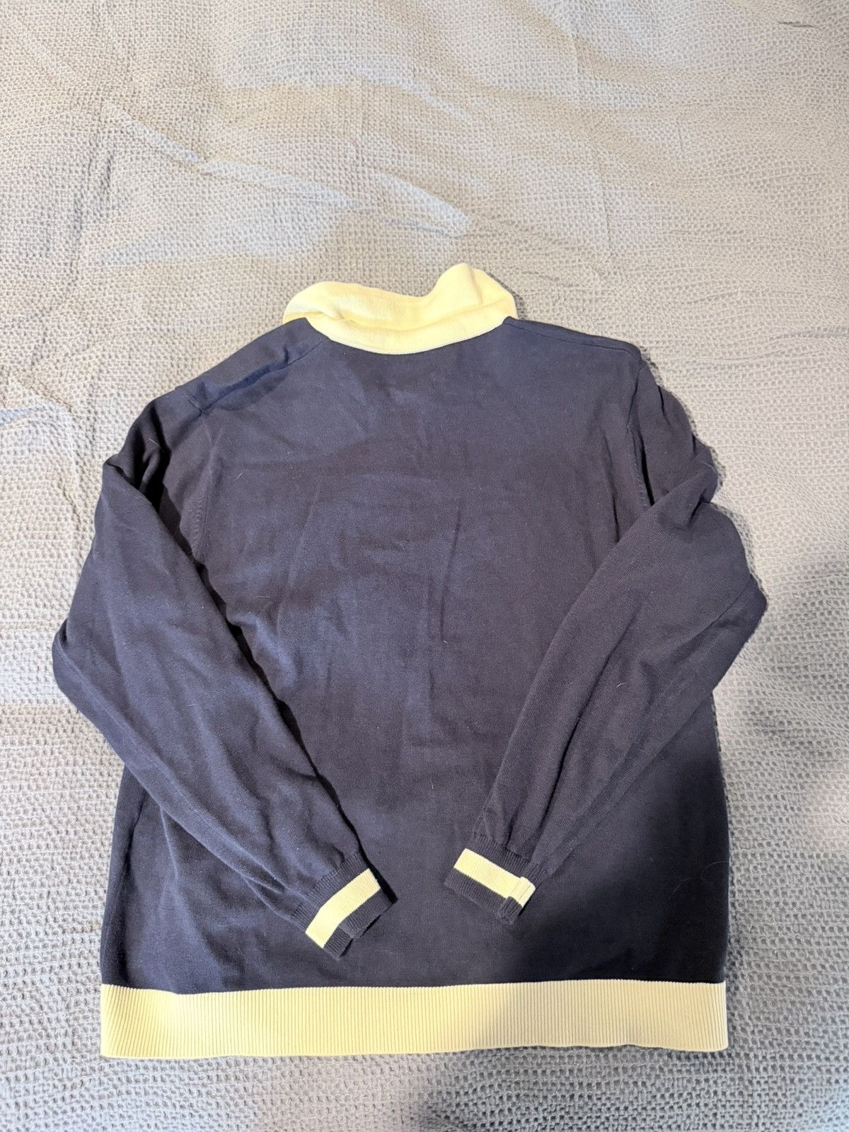 Other Mone Monte Carlo - EVENING KNIT SHIRT - NAVY Size US M / EU 48-50 / 2 - 6 Thumbnail