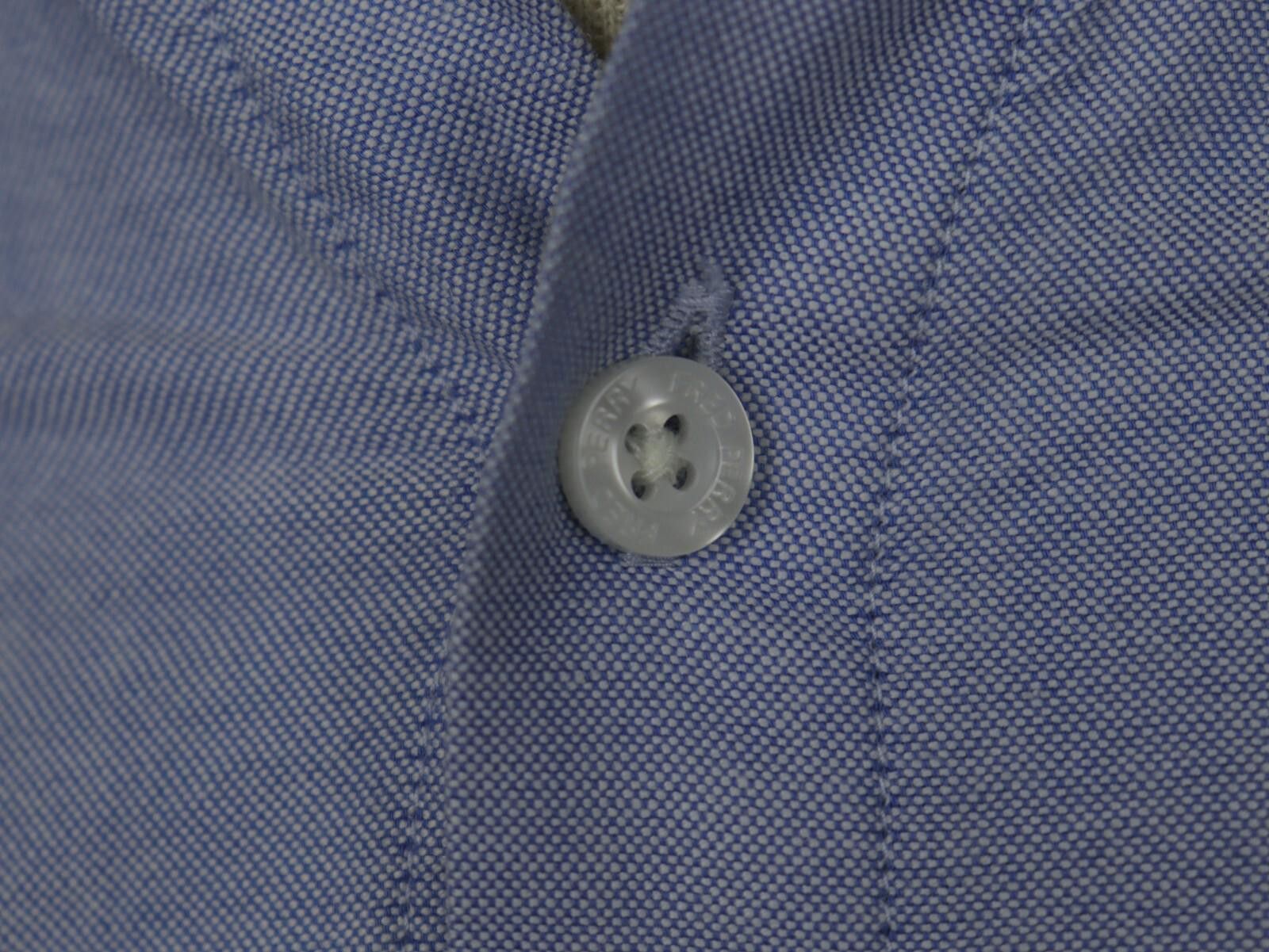 Fred Perry Fred Perry Blue Embroidered Button Down Shirt Size S Size US S / EU 44-46 / 1 - 9 Thumbnail