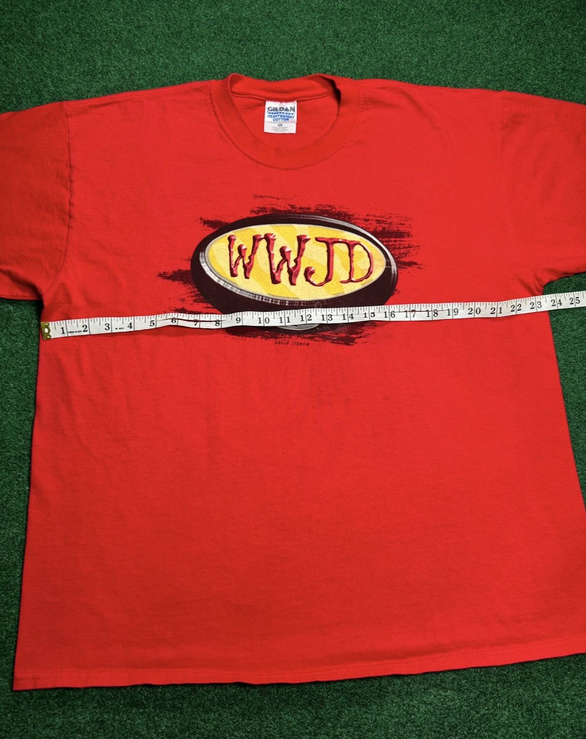 Gildan × Vintage 90s Jesus Tee What Would Jesus Do? Kanye Christian T Shirt Size US XL / EU 56 / 4 - 6 Thumbnail